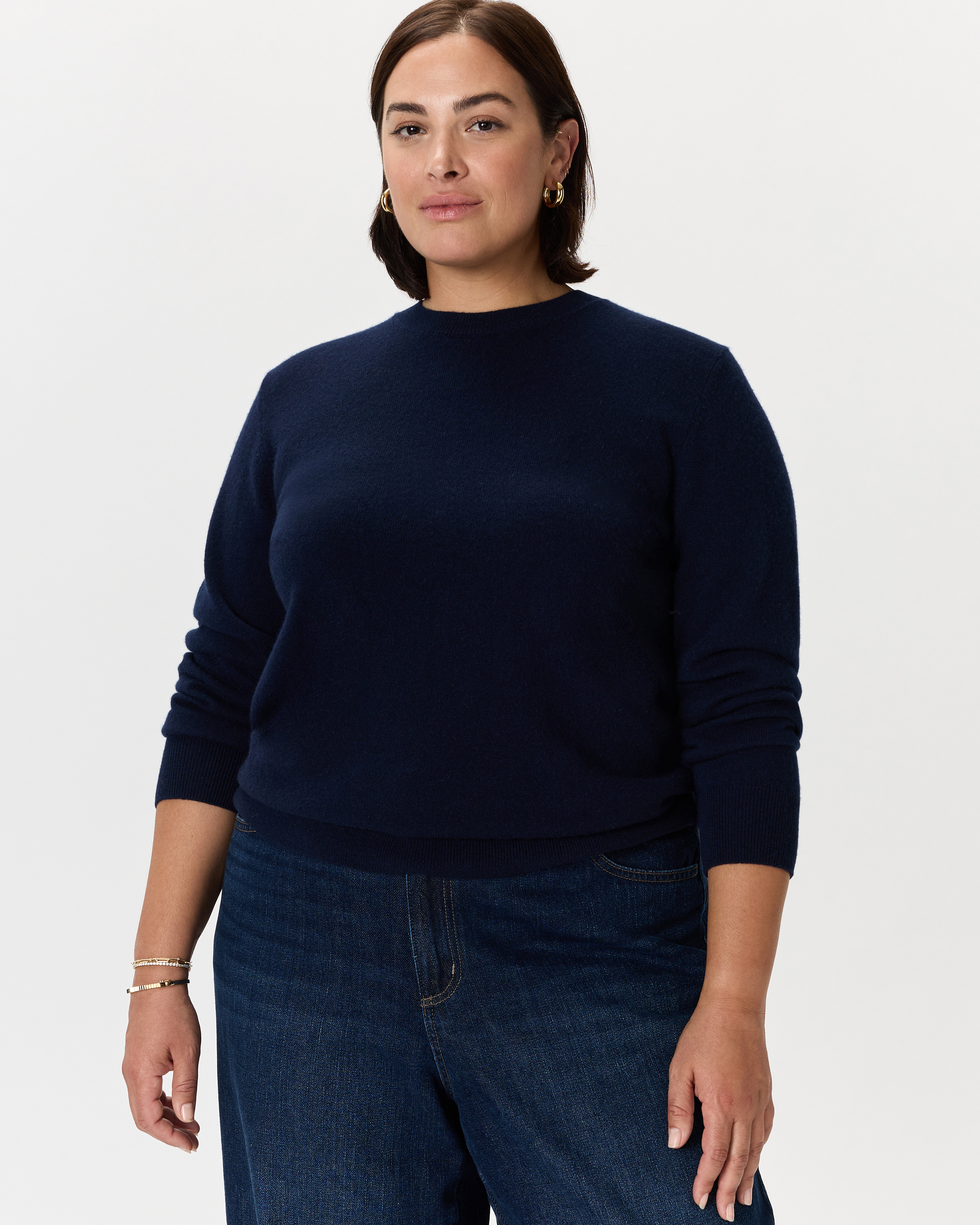 Mongolian Cashmere Crewneck Sweater