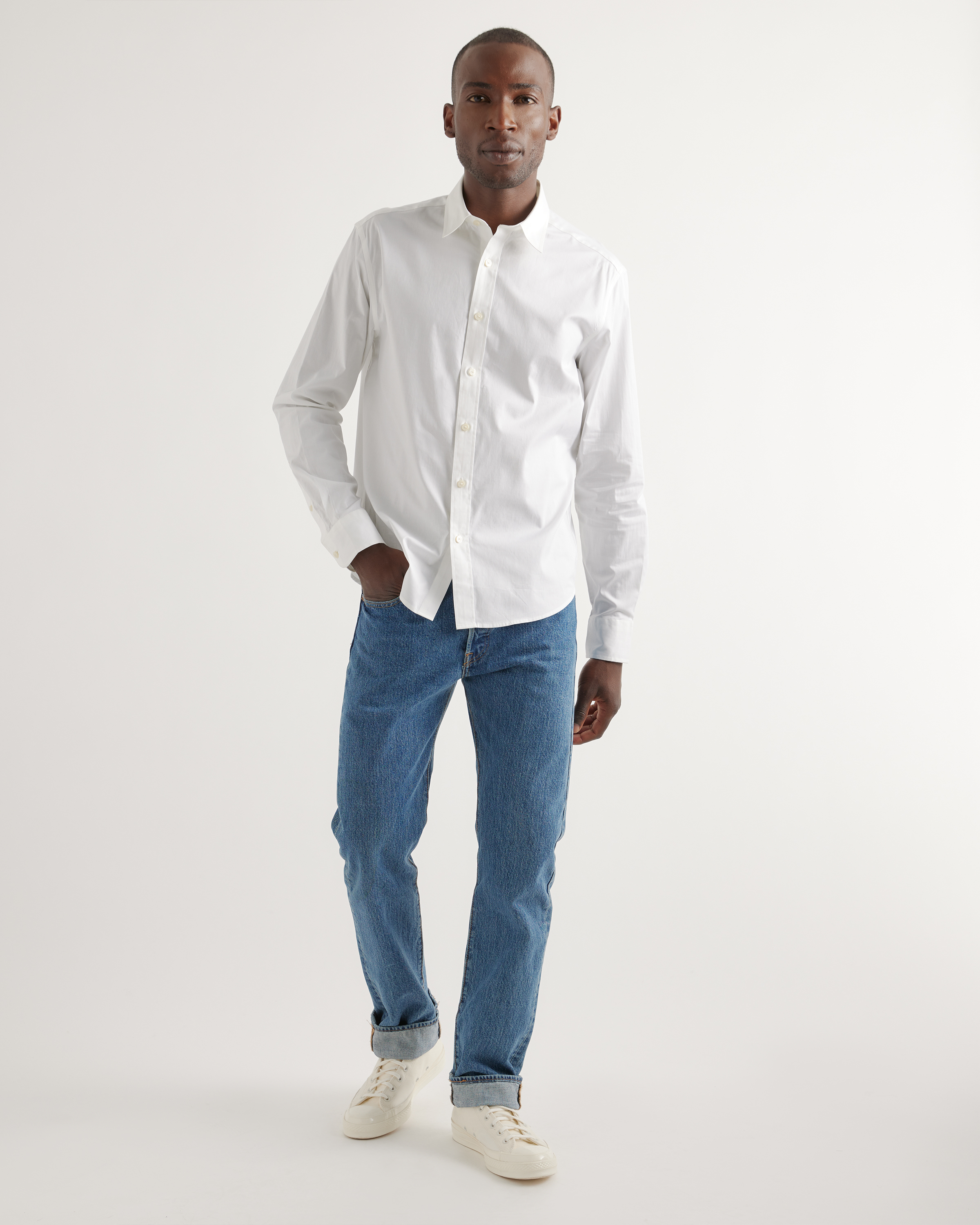 The Untucked Dress Shirt