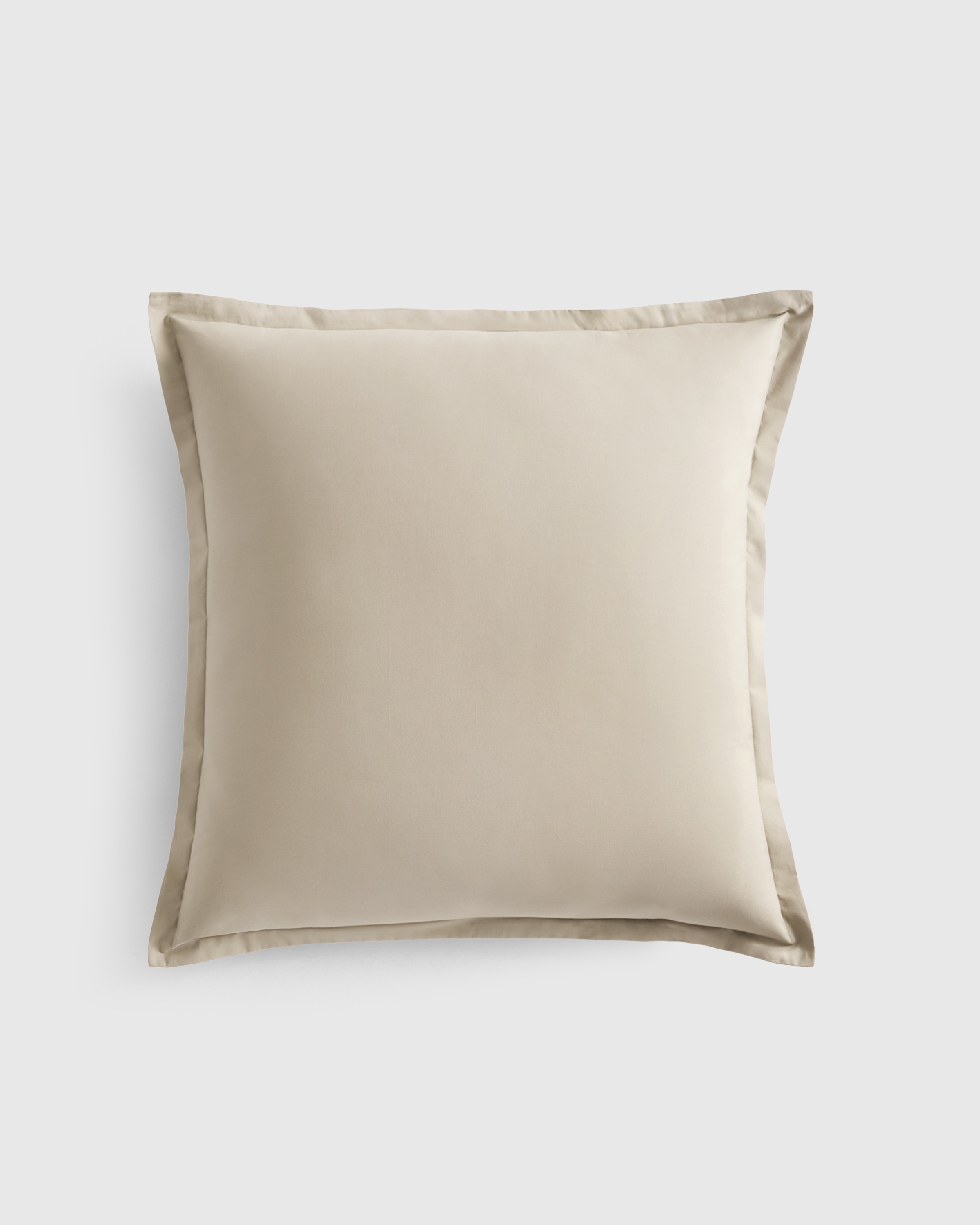 Classic Organic Percale Euro Sham in Dried Sage
