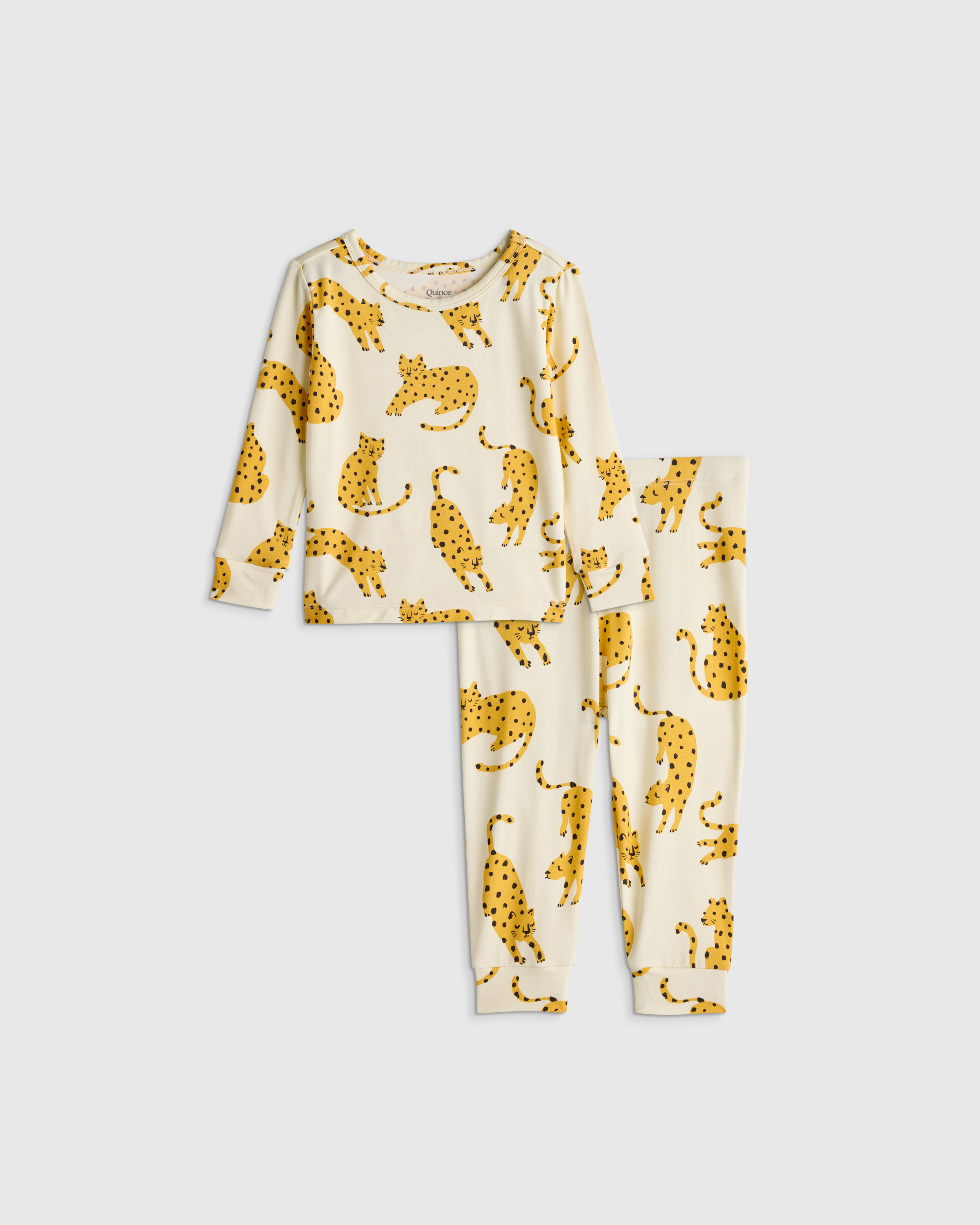 Bamboo Long Sleeve and Pant Pajama Set - Baby - thumbnail 7