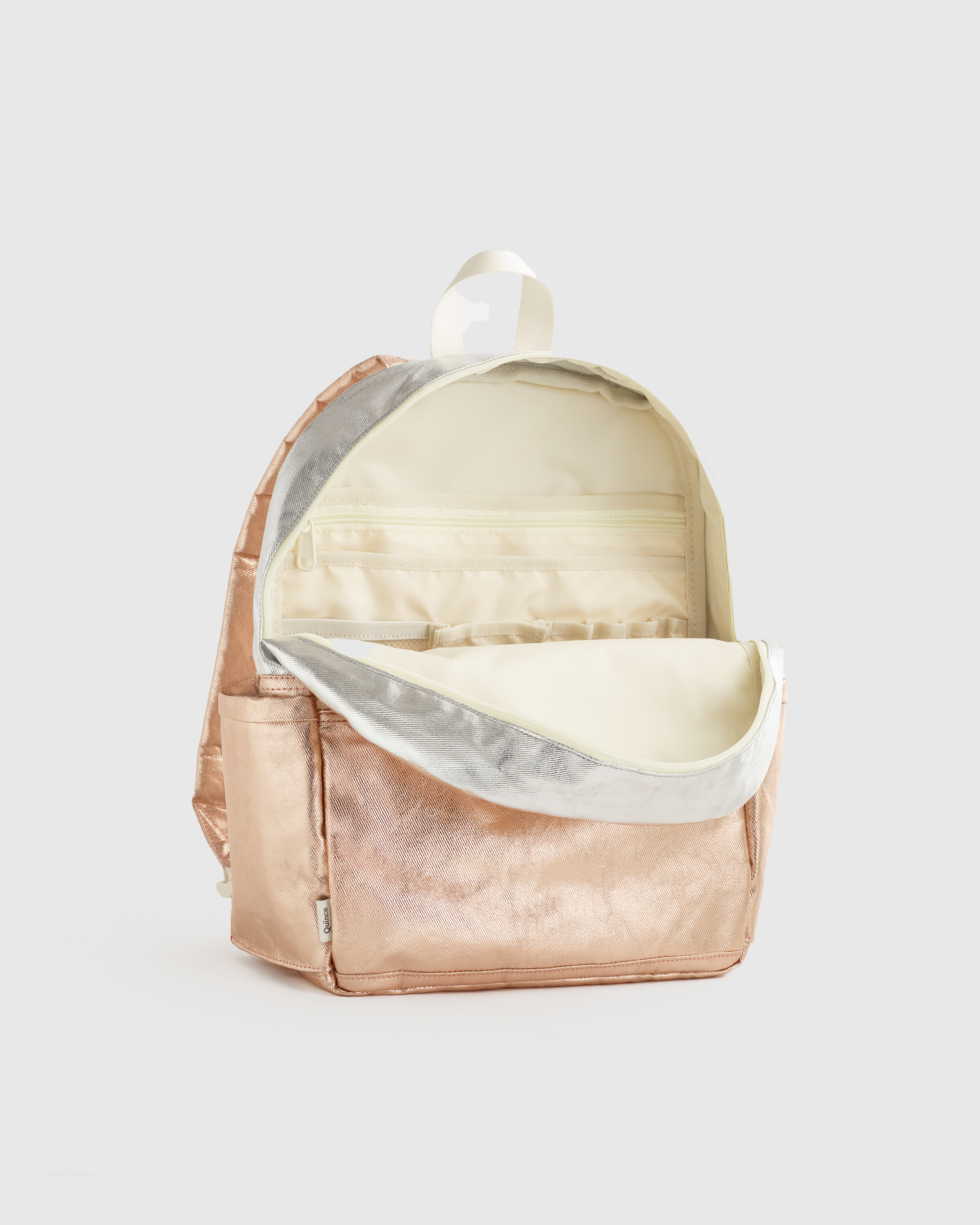 Recycled Double Pocket Backpack - Small - thumbnail 10