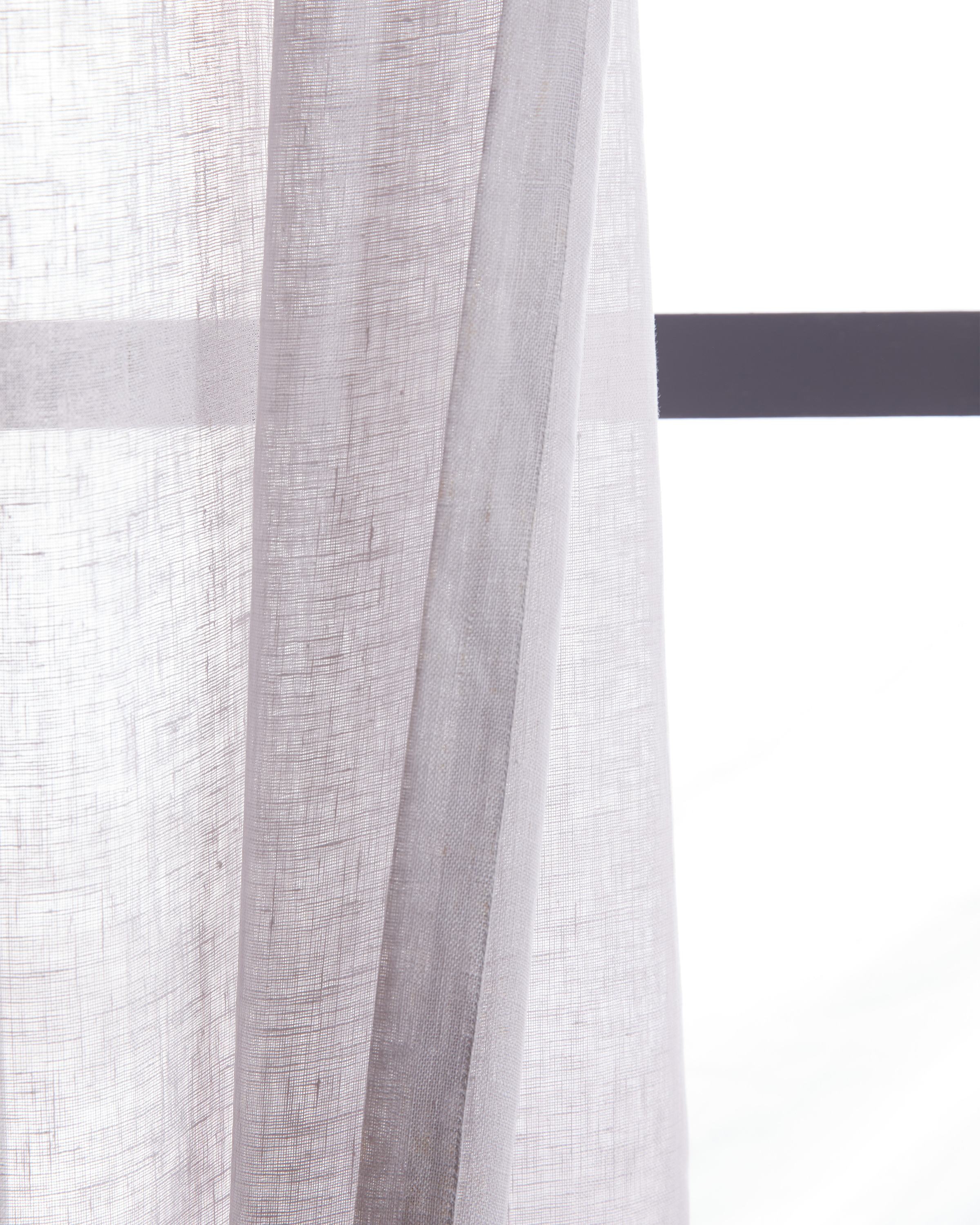 European Linen Sheer Curtain Set - thumbnail 10