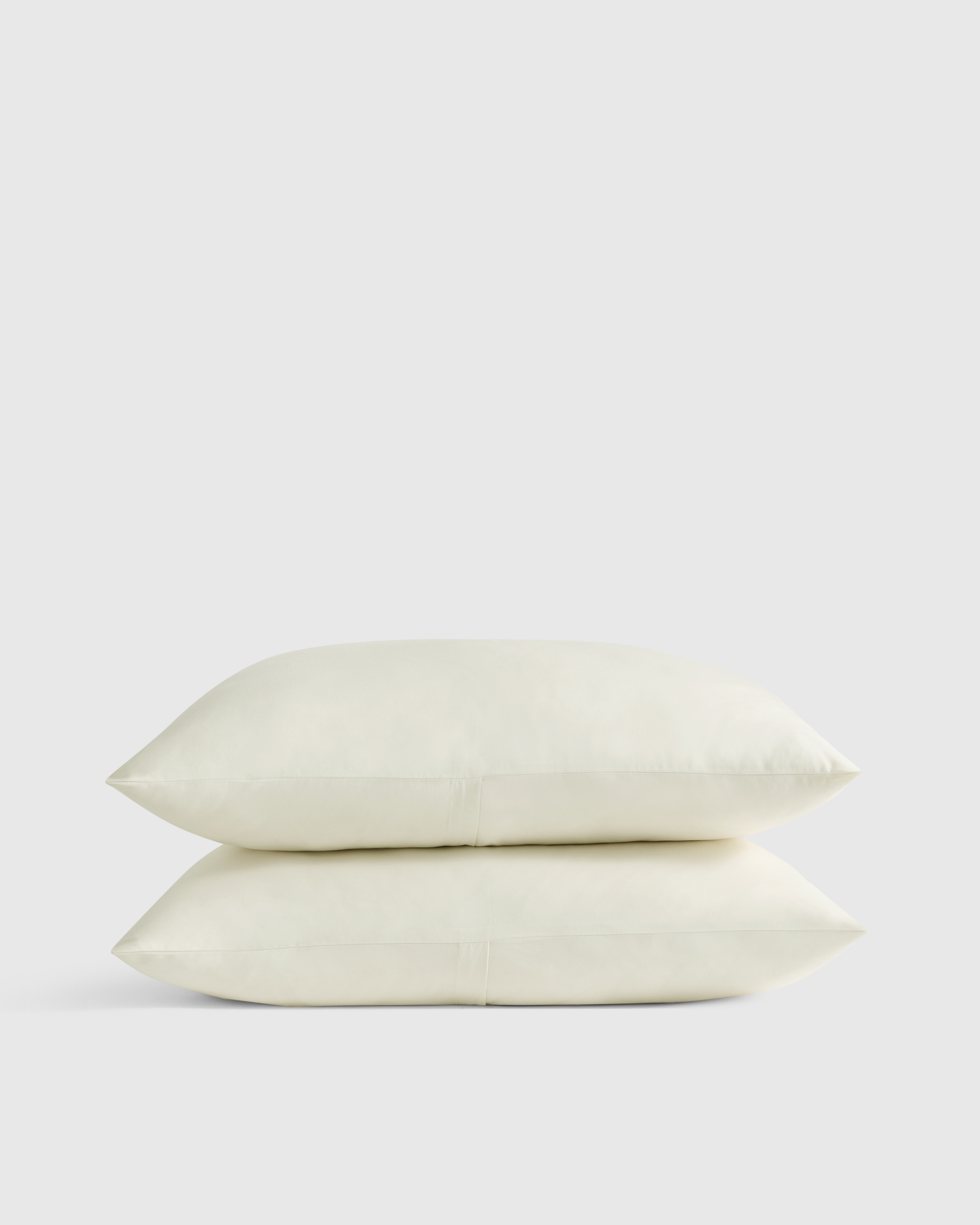 Classic Organic Percale Sham Set in White
