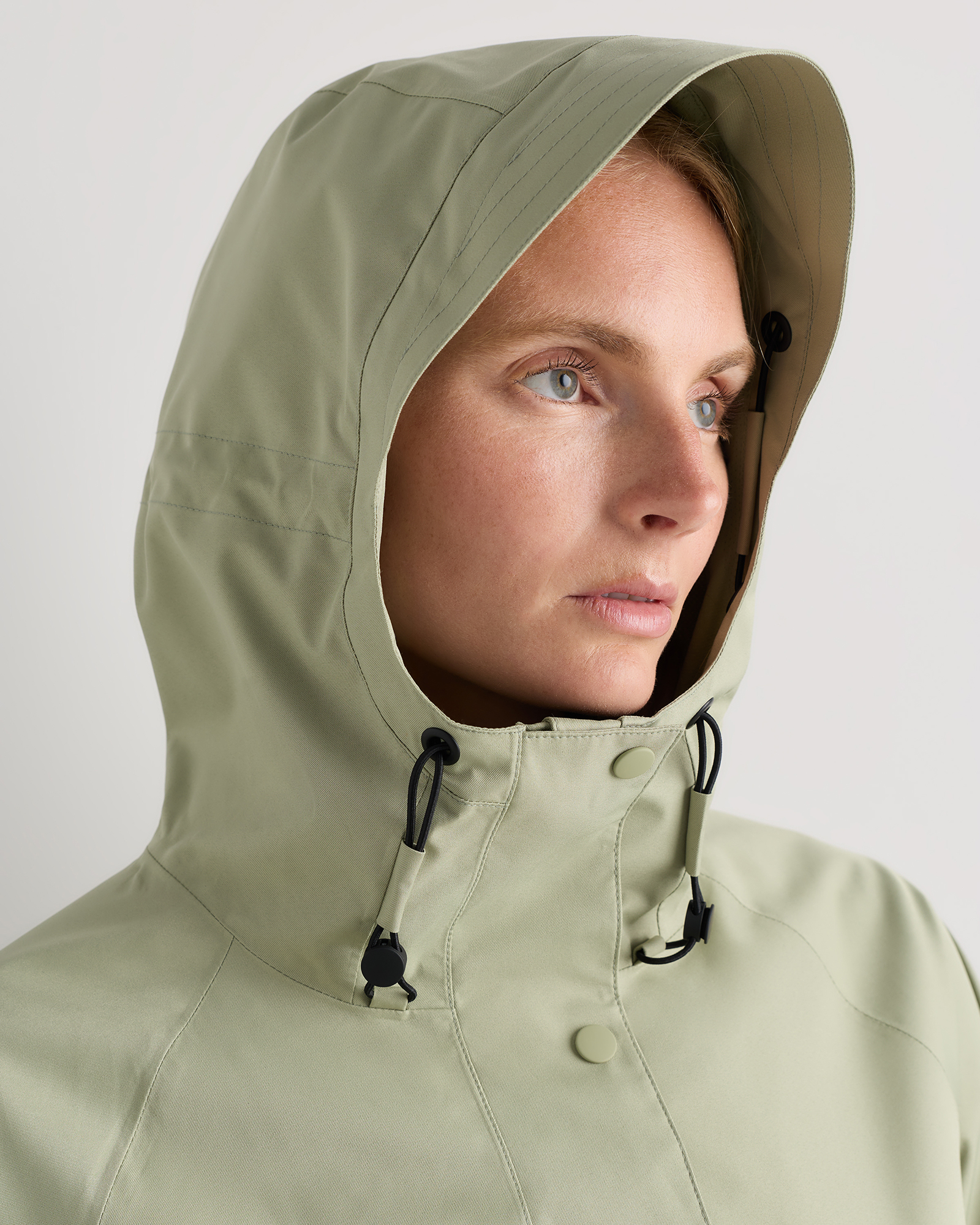 Weather Proof Oversized Rain Jacket - thumbnail 6
