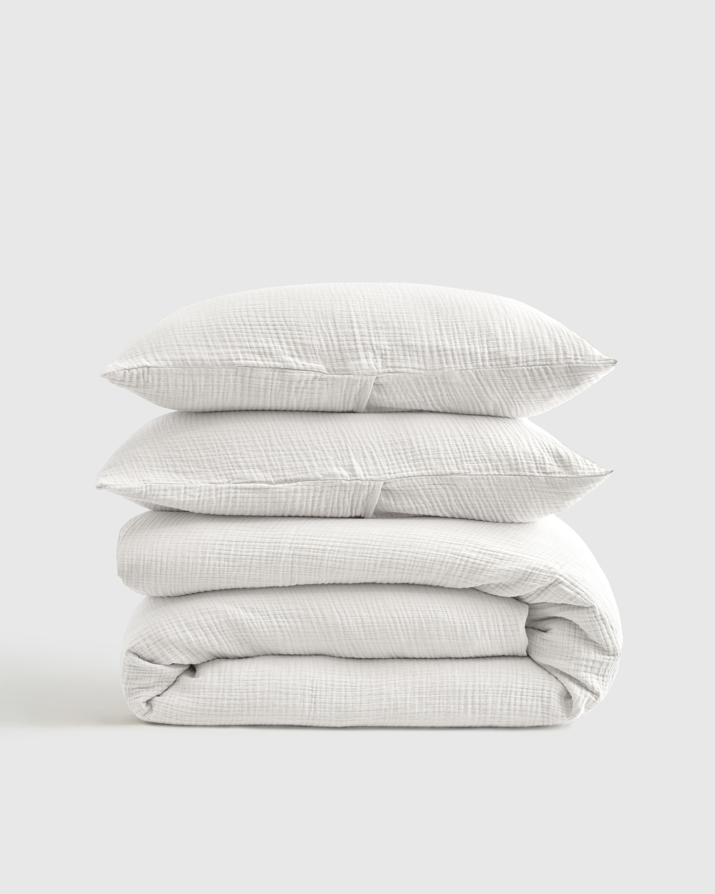 Organic Cotton Gauze Duvet Cover Set