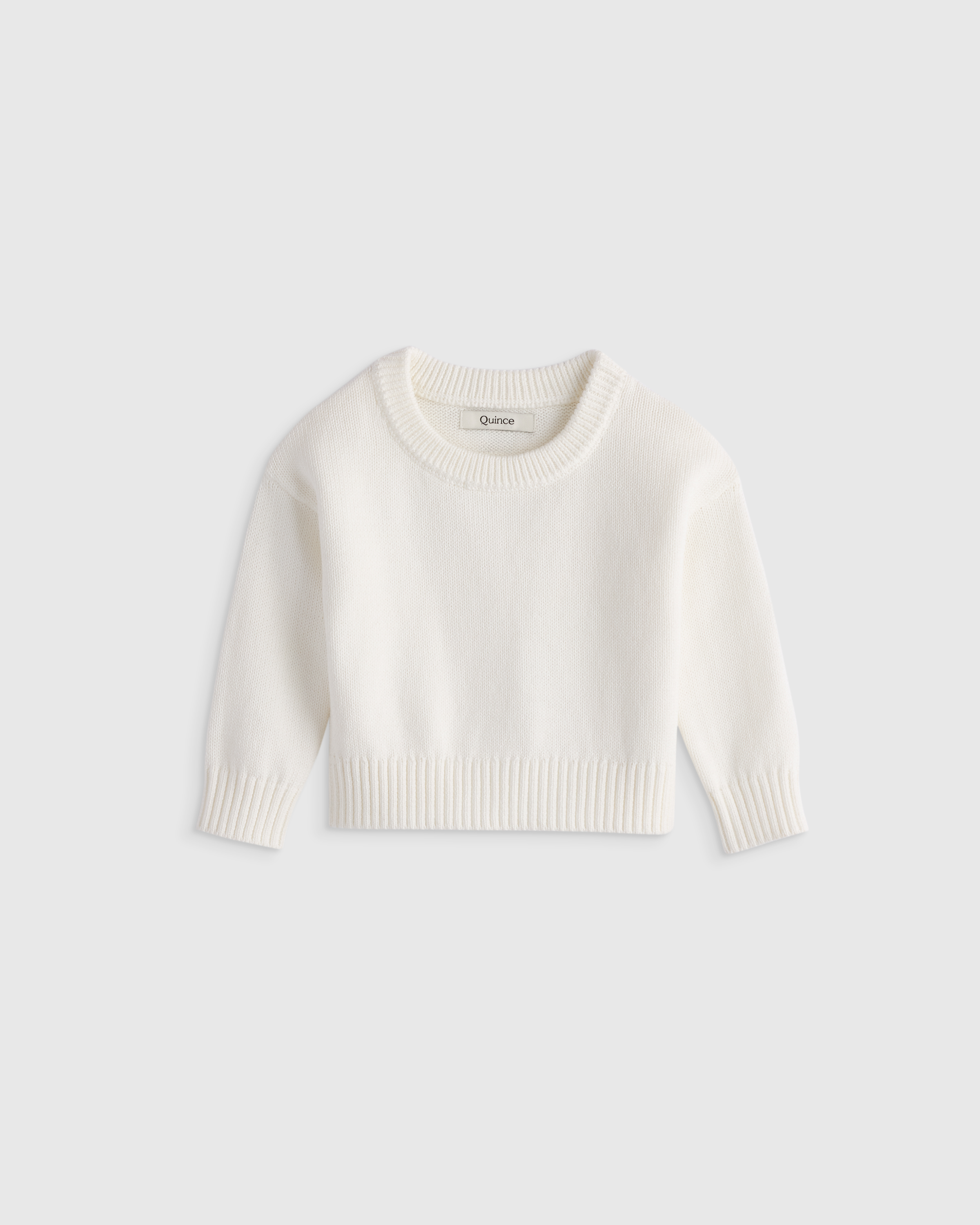 100% Organic Cotton Crewneck Sweater - thumbnail 3