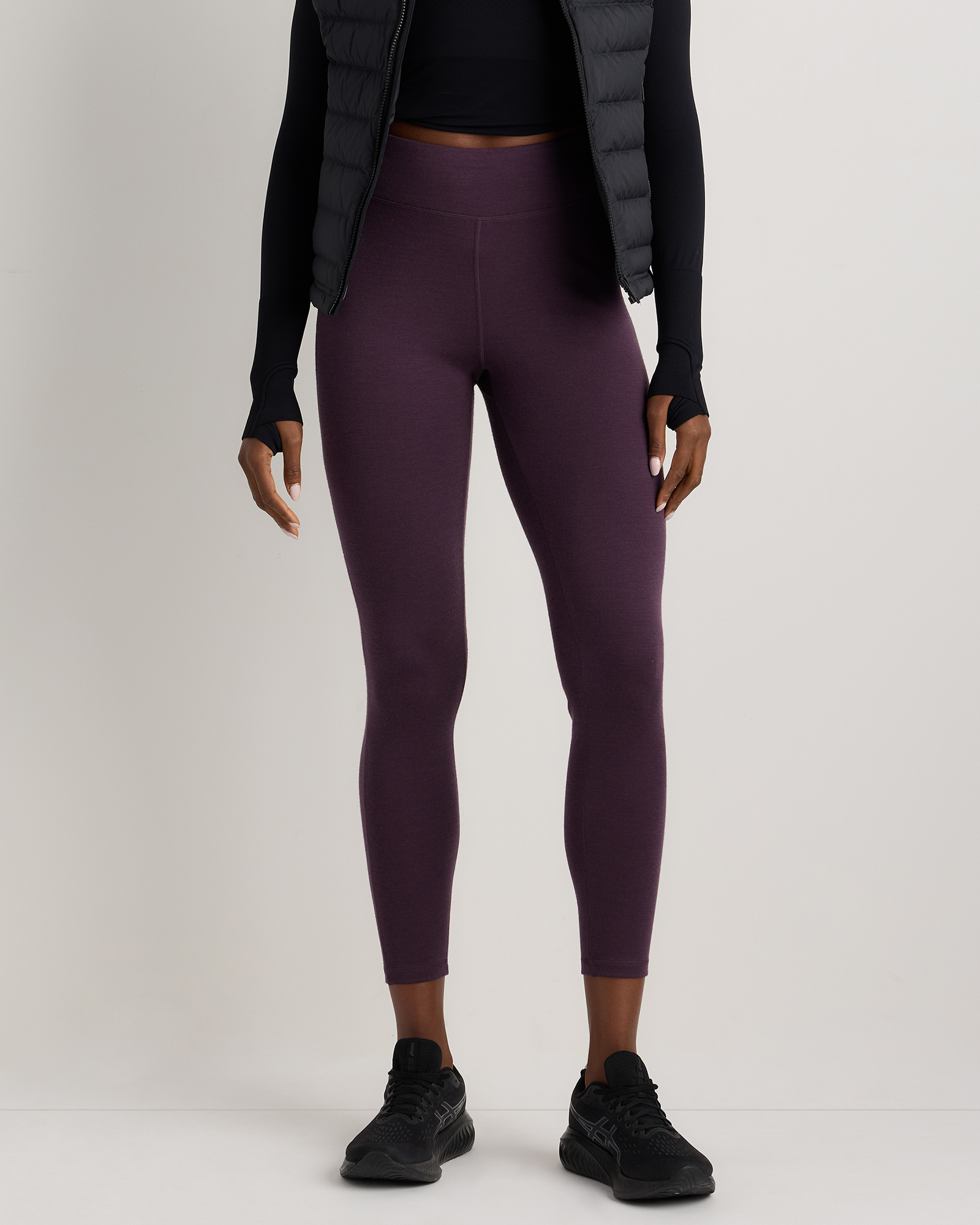 100% Merino Wool Cold Weather Base Layer Legging