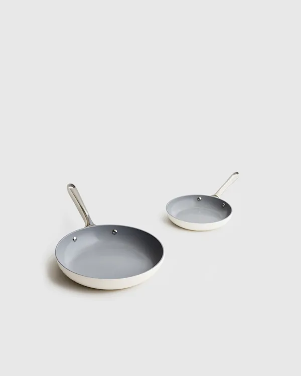 Ceramic Nonstick Frying Pan Set	