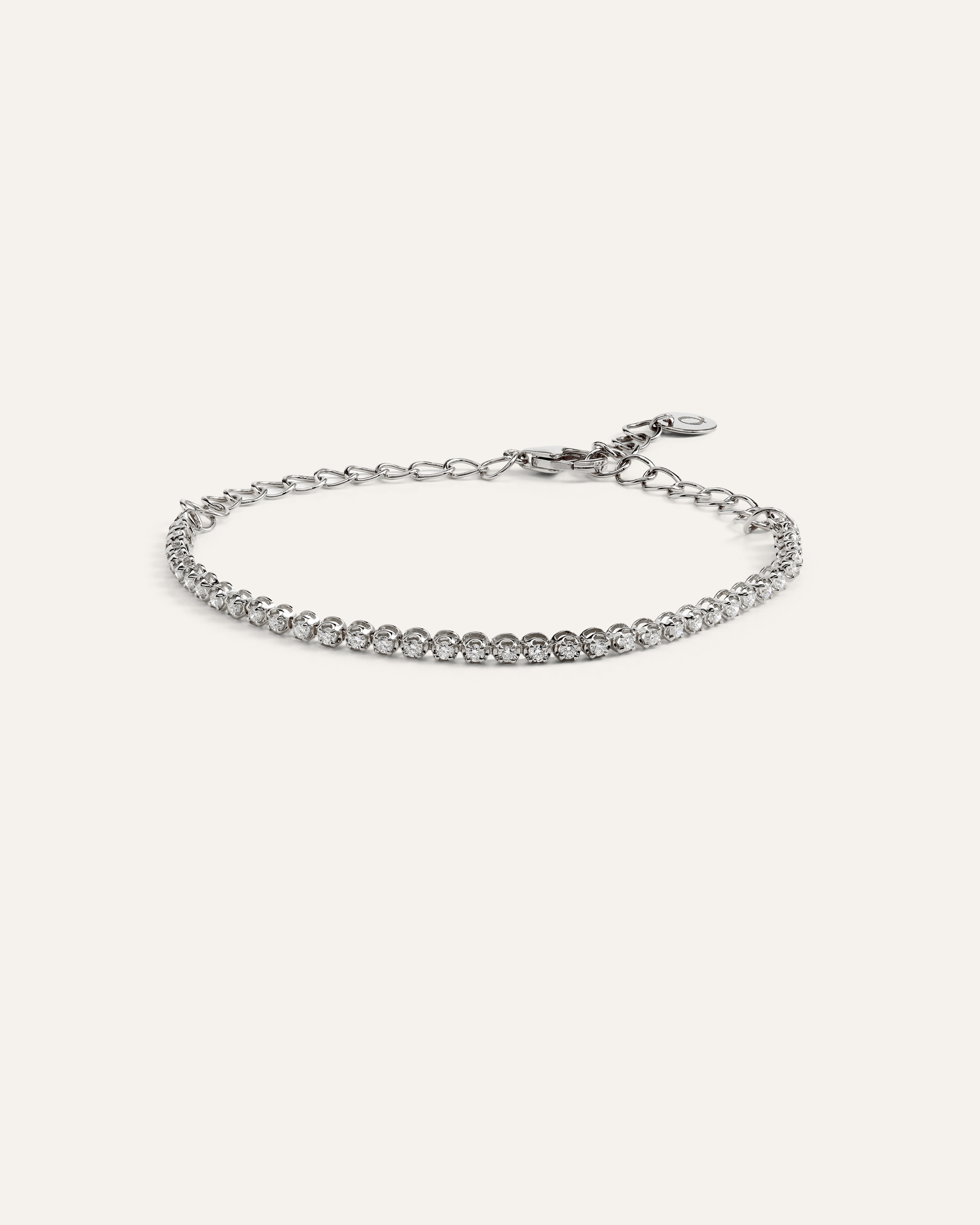 14K Gold Diamond Petite Tennis Bracelet - 0.50ctw