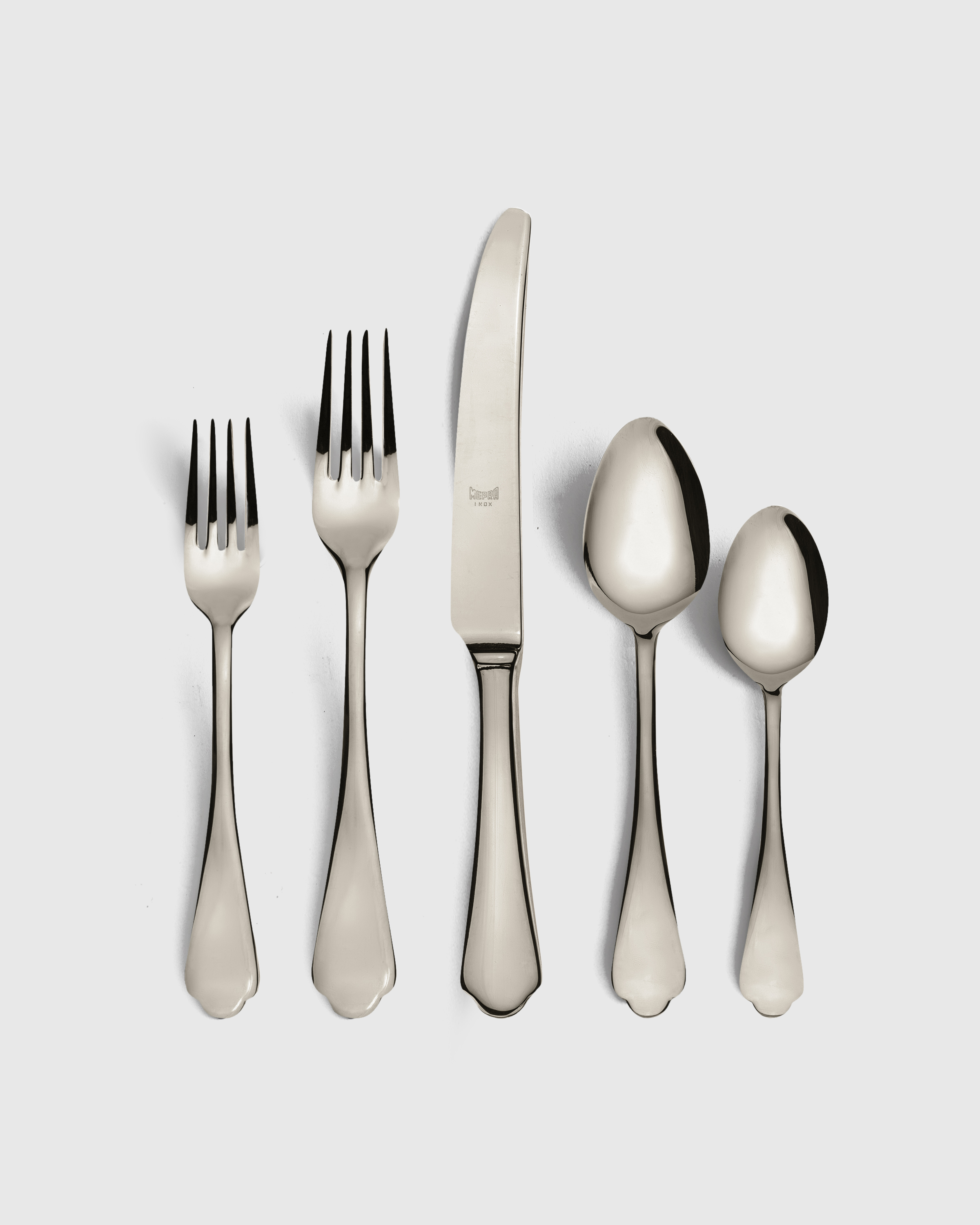 Quince Dolce Vita Flatware 20-pc Set In Polished Champagne