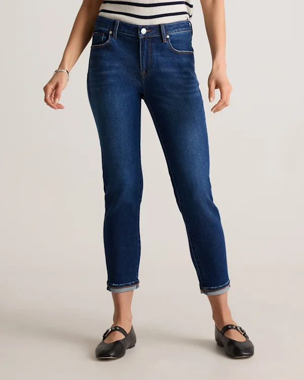Luna Stretch Slim Boyfriend Jeans