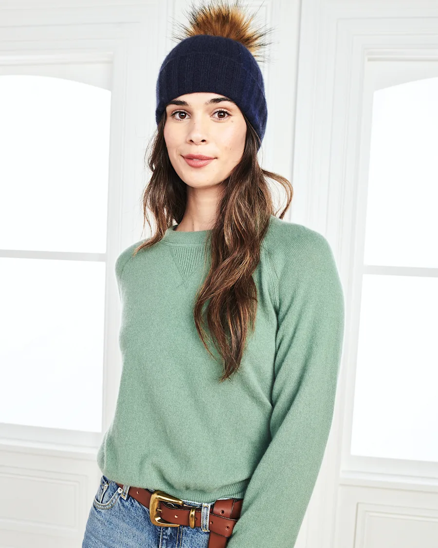 QUINCE W-HAT-1-NVY 1031
