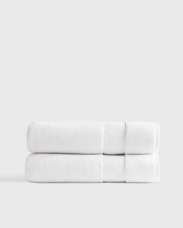 Classic Organic Turkish Cotton Bath Sheet (Set of 2)