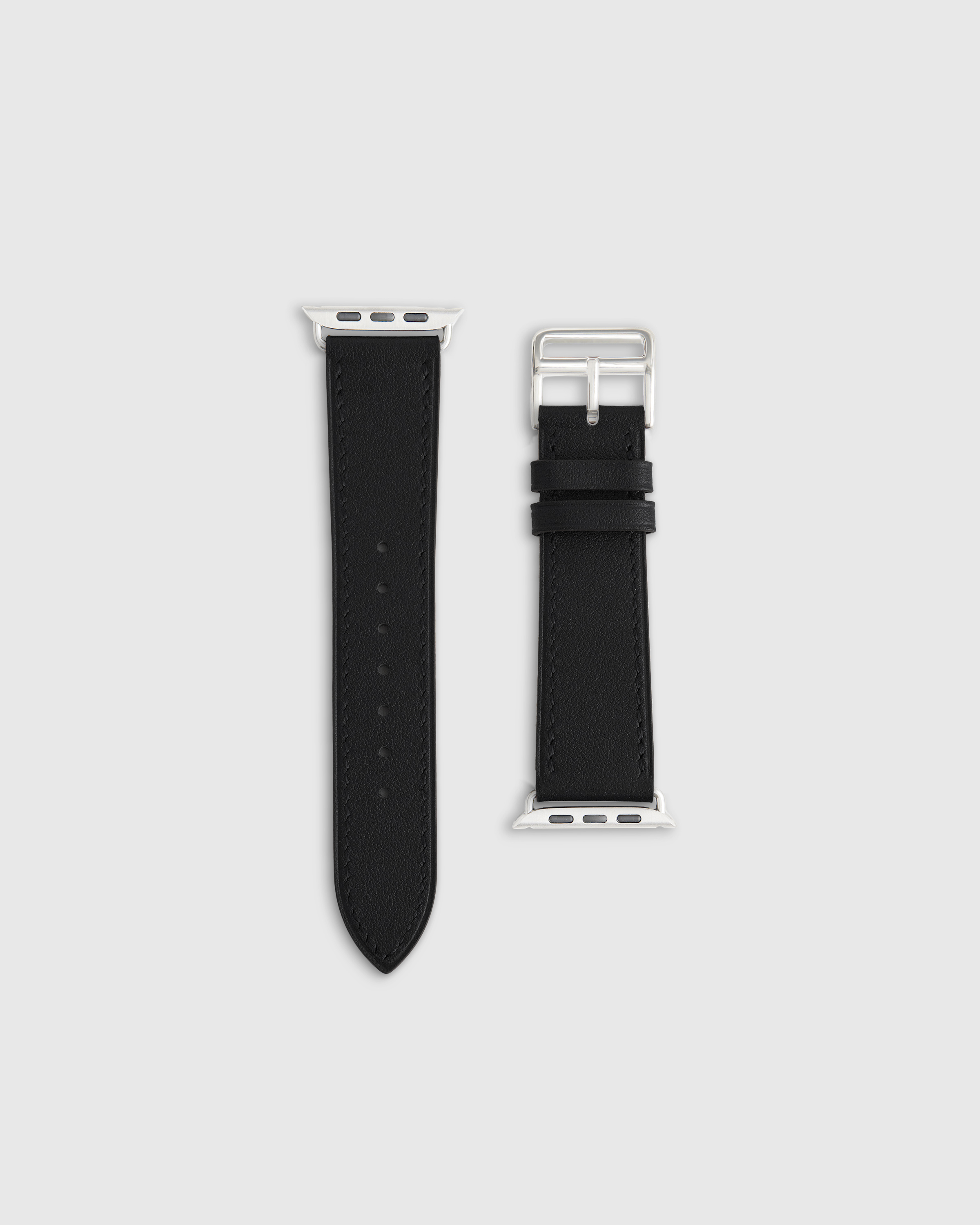 Quince Leather Apple Watch Band In Black