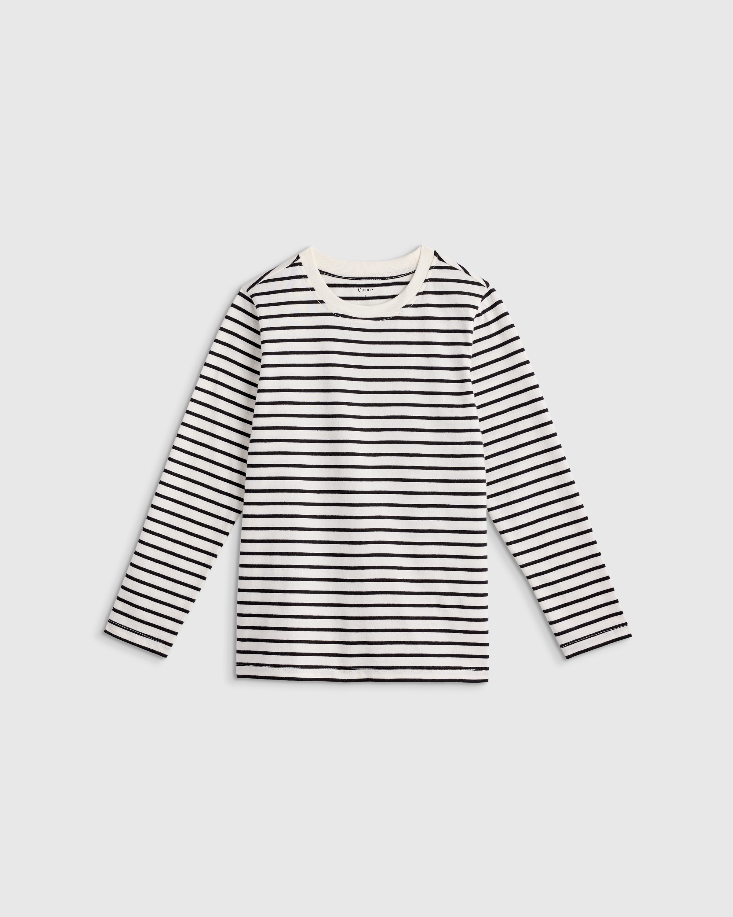 100% Organic Cotton Jersey Long Sleeve Tee