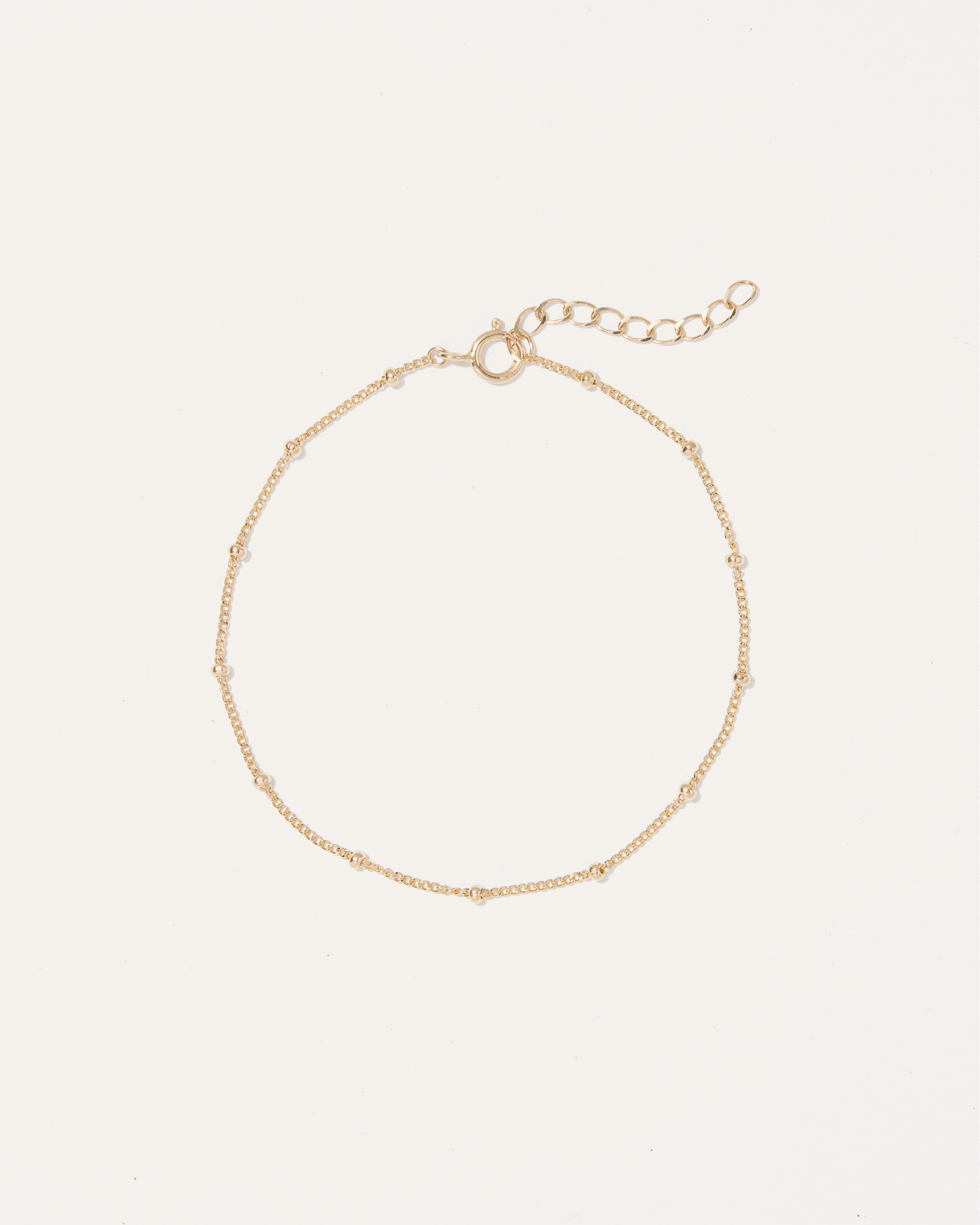 Sammi Beaded Necklace — White/Gold/Neutral