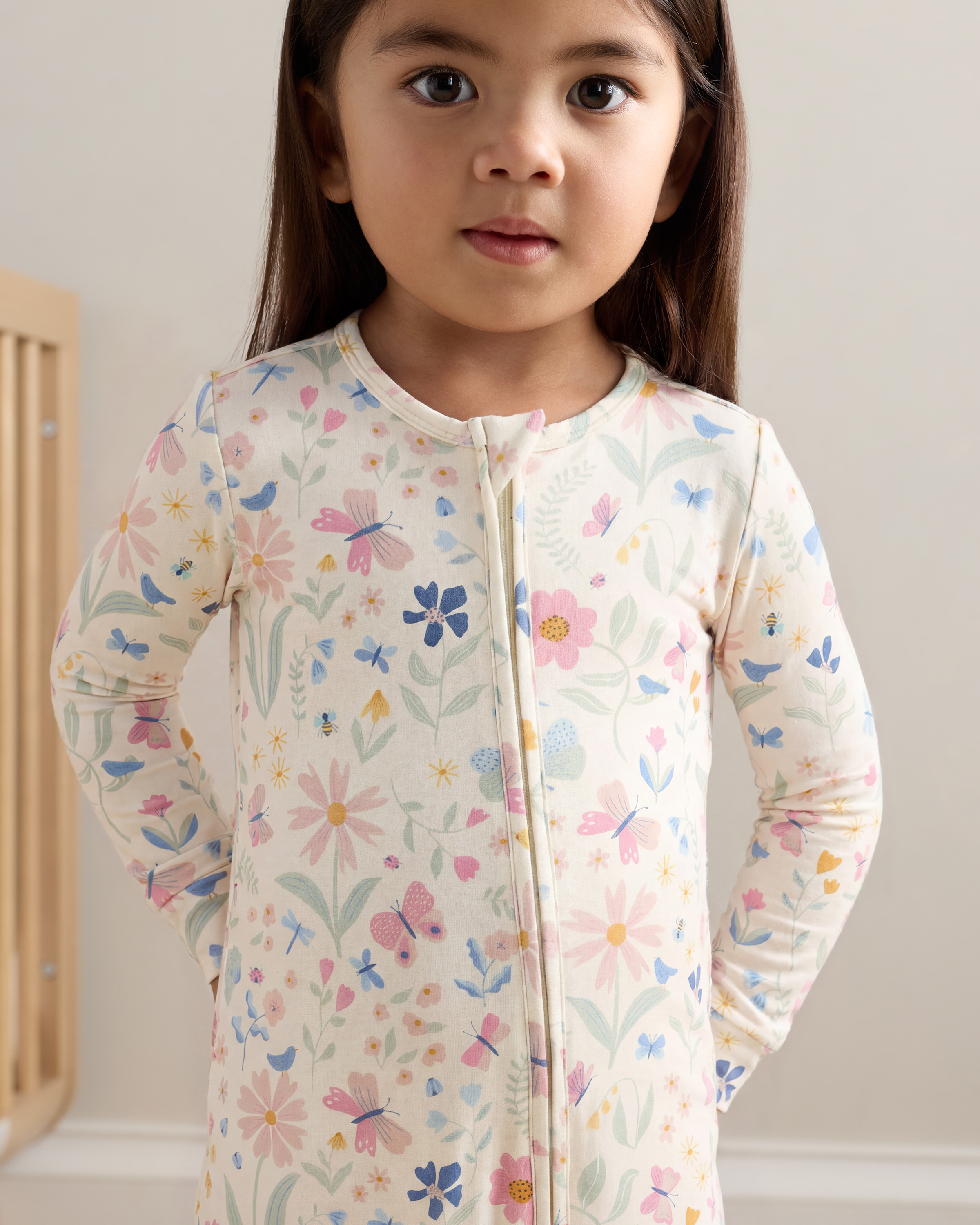 Bamboo One Piece Pajama - Toddler - thumbnail 3