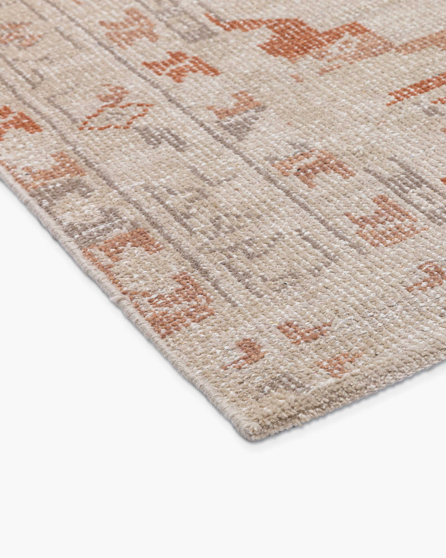 Loren Hand-Knotted Wool Rug - Oat Multi - 2 - Thumbnail
