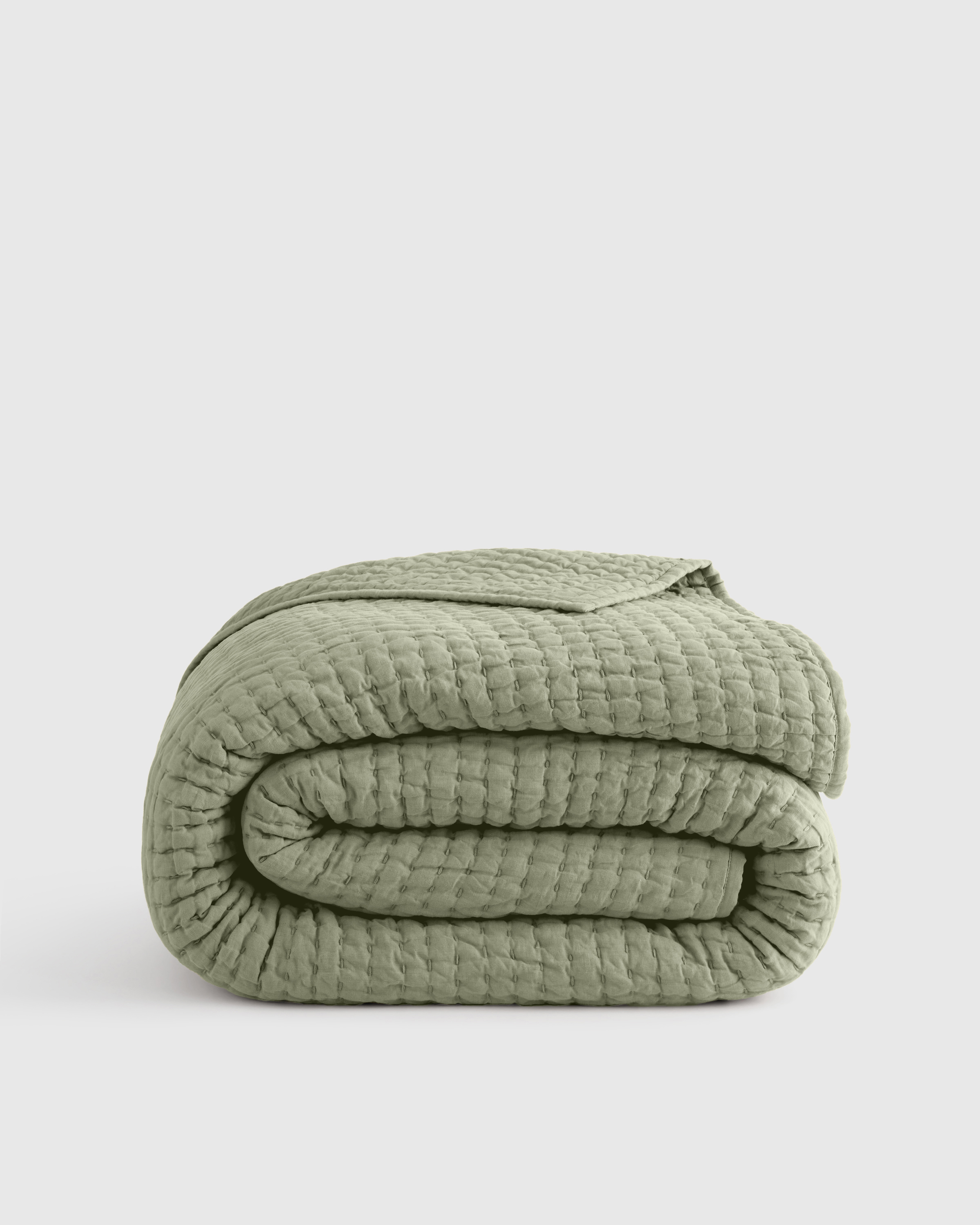 European Linen Cotton Stitch Quilt