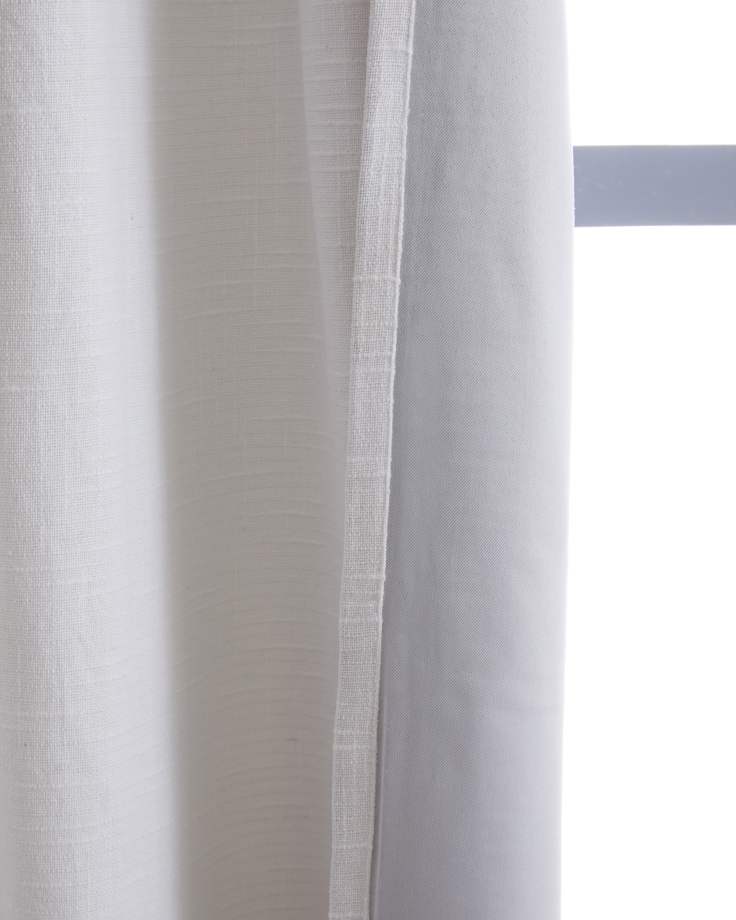 Cotton Slub Room Darkening Curtain - thumbnail 3