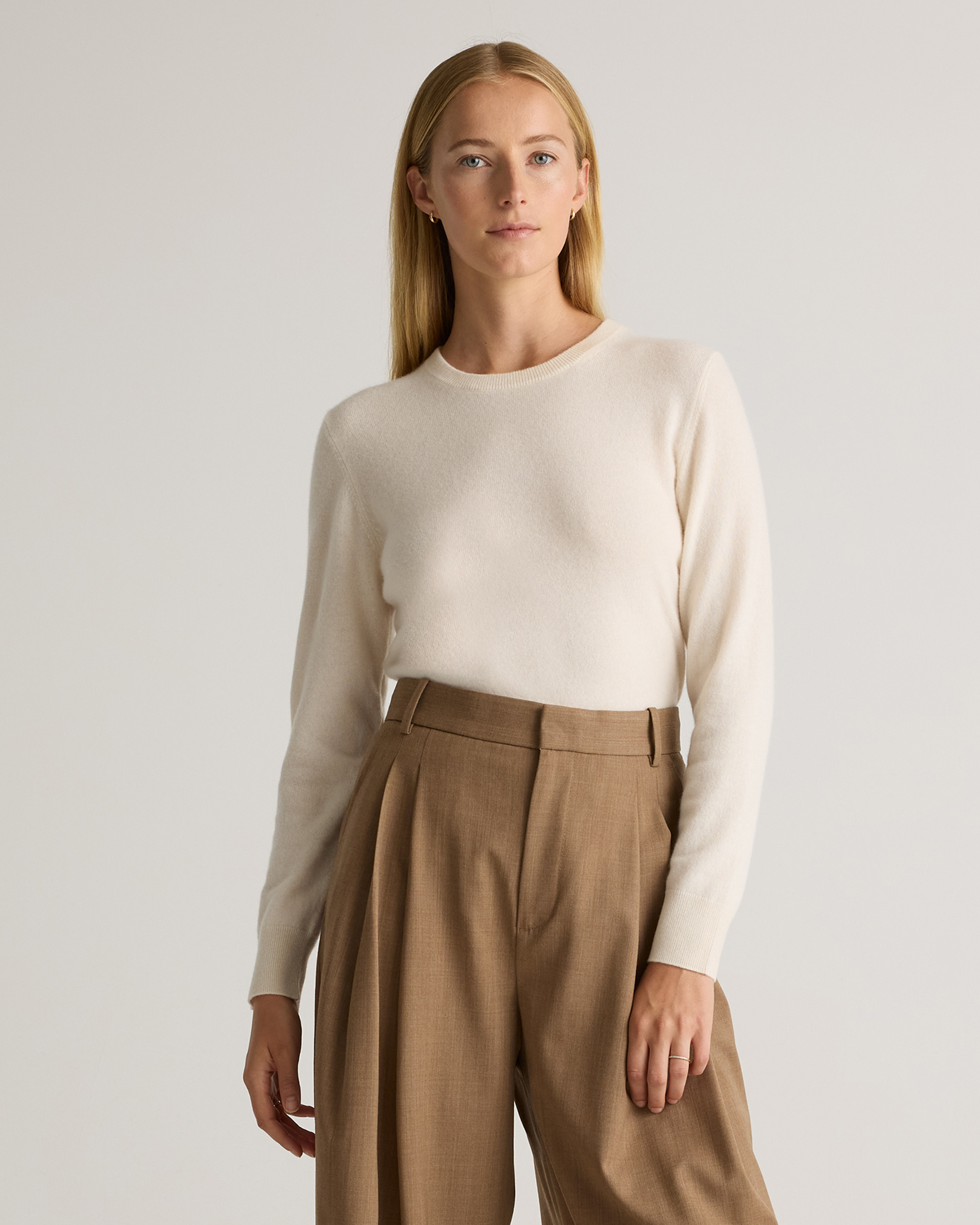 The $50 Mongolian Cashmere Crewneck Sweater