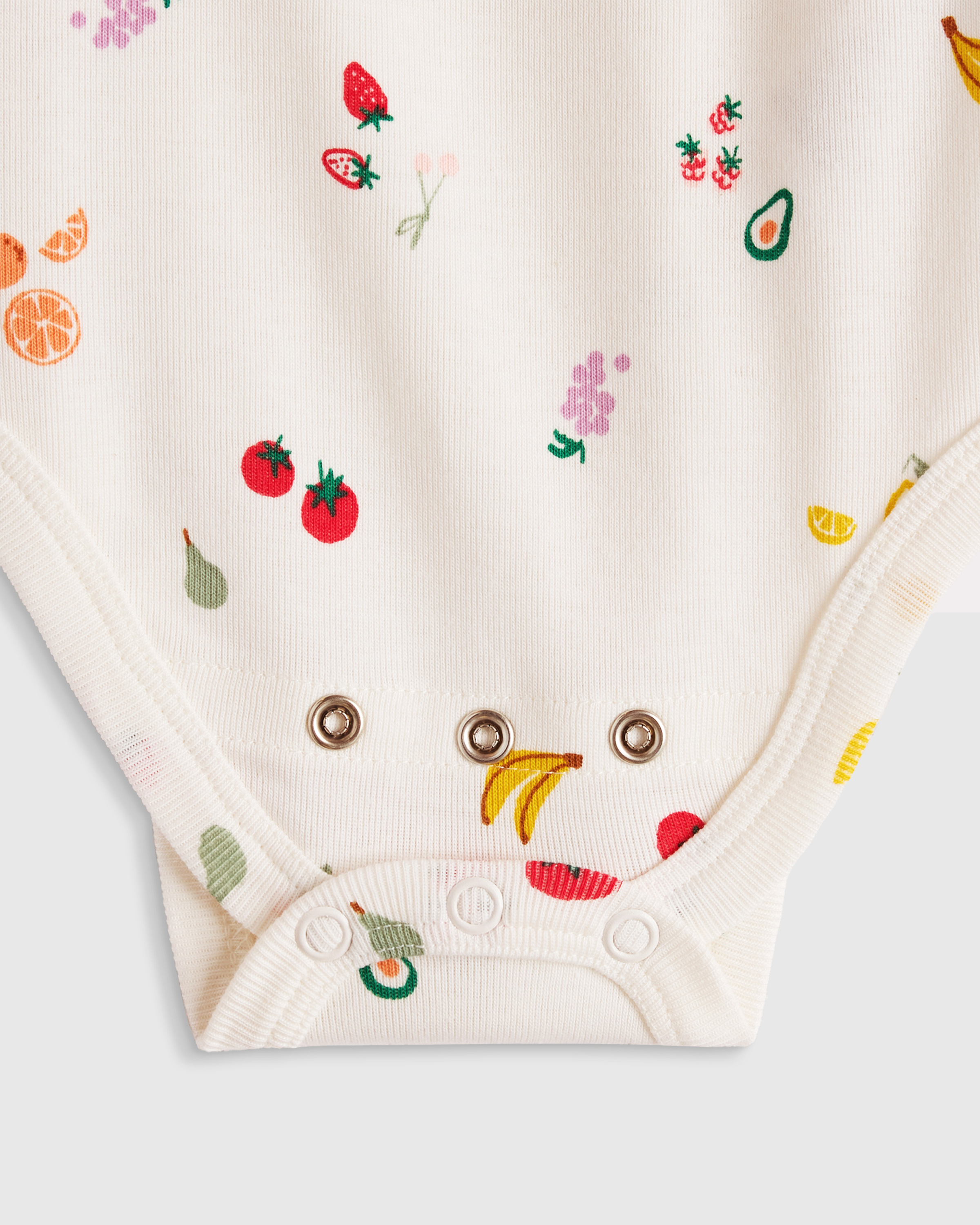 100% Organic Cotton Long Sleeve Bodysuit - Baby - thumbnail 2
