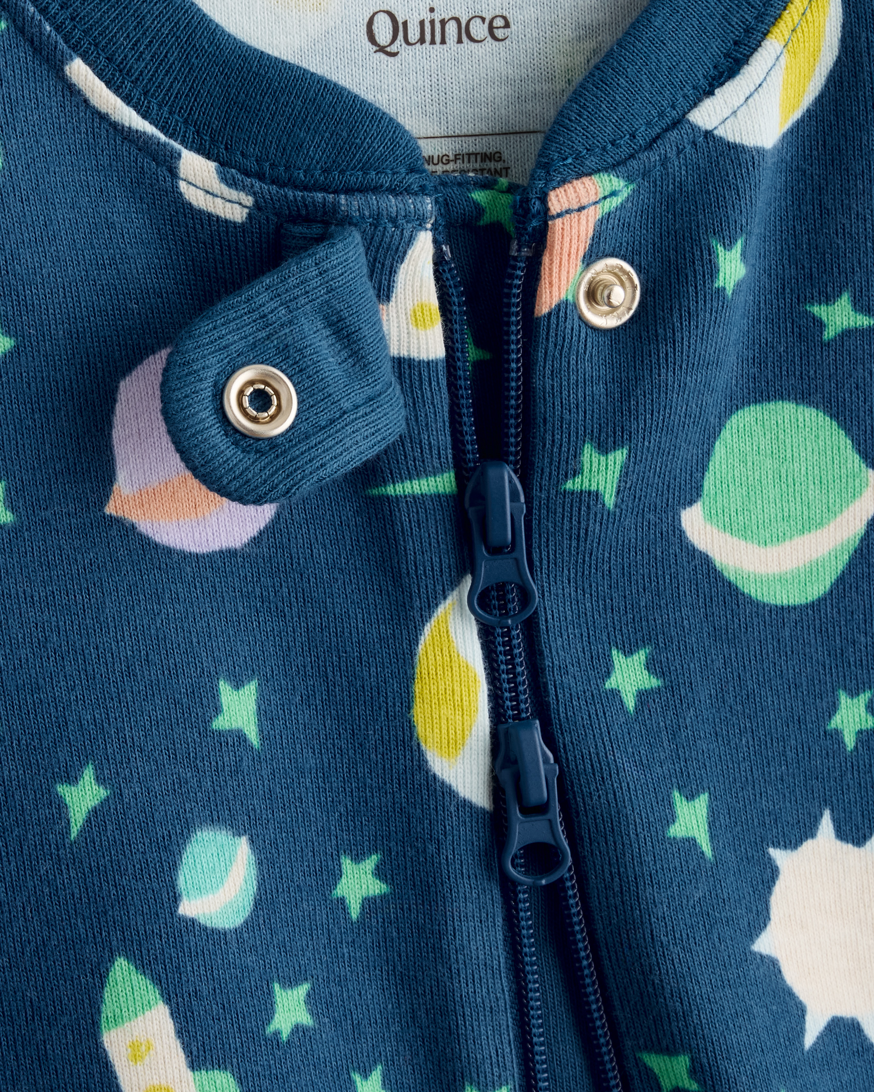 100% Organic Cotton One Piece Pajama - Baby - thumbnail 10