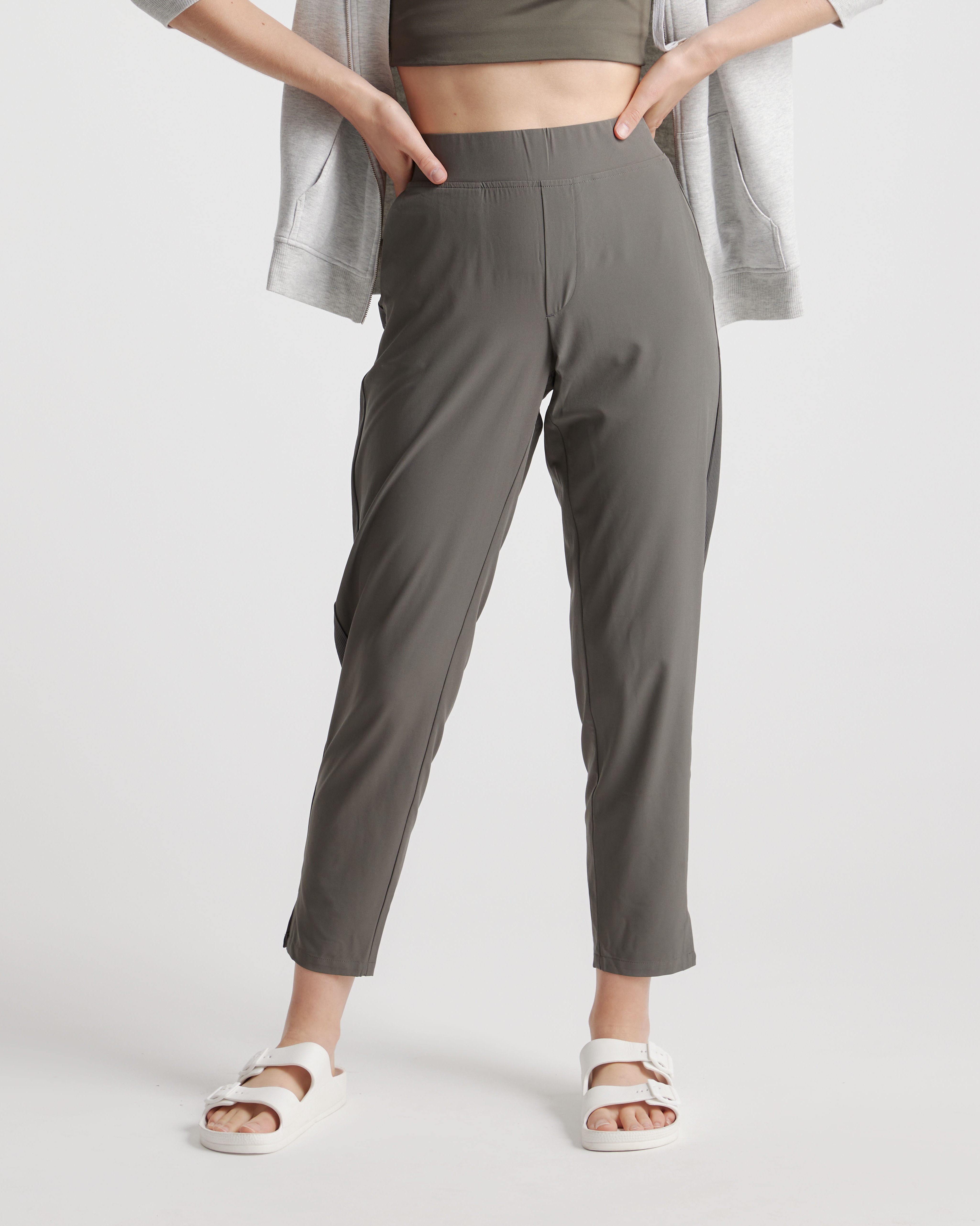 Cuffed Ankle Pants Style 232156