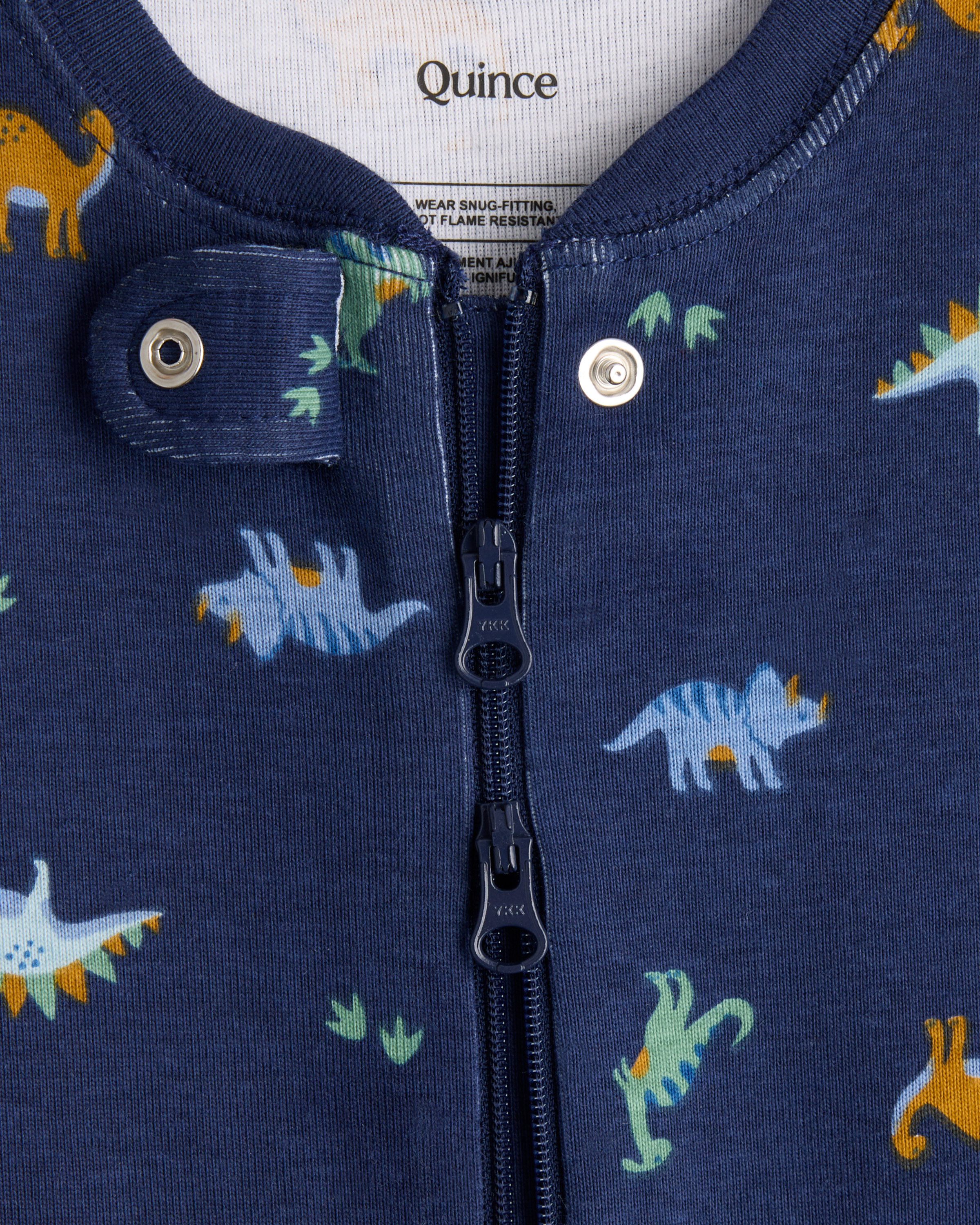 100% Organic Cotton Footie Pajama - thumbnail 2