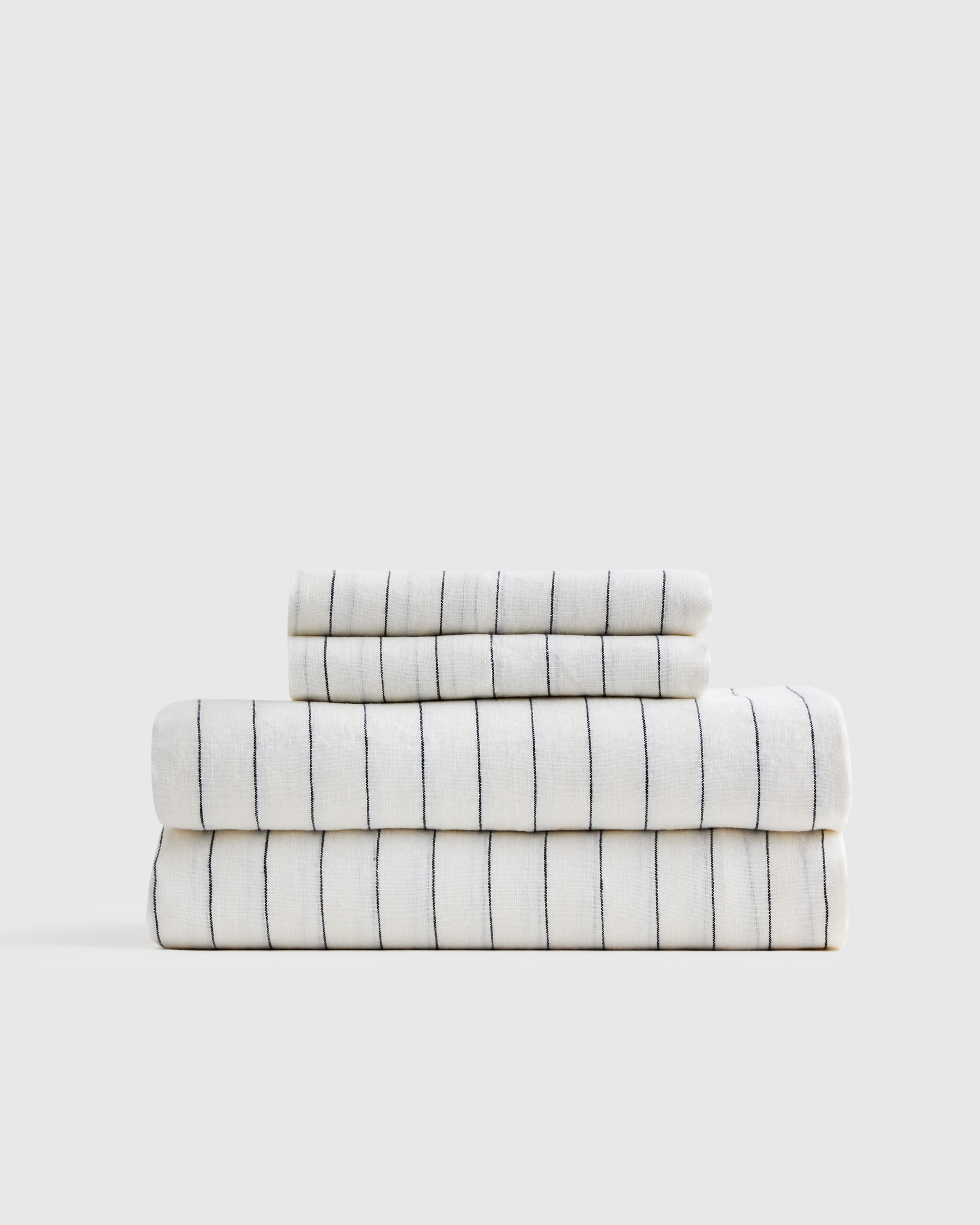 European Linen Stripe Sheet Set | Quince