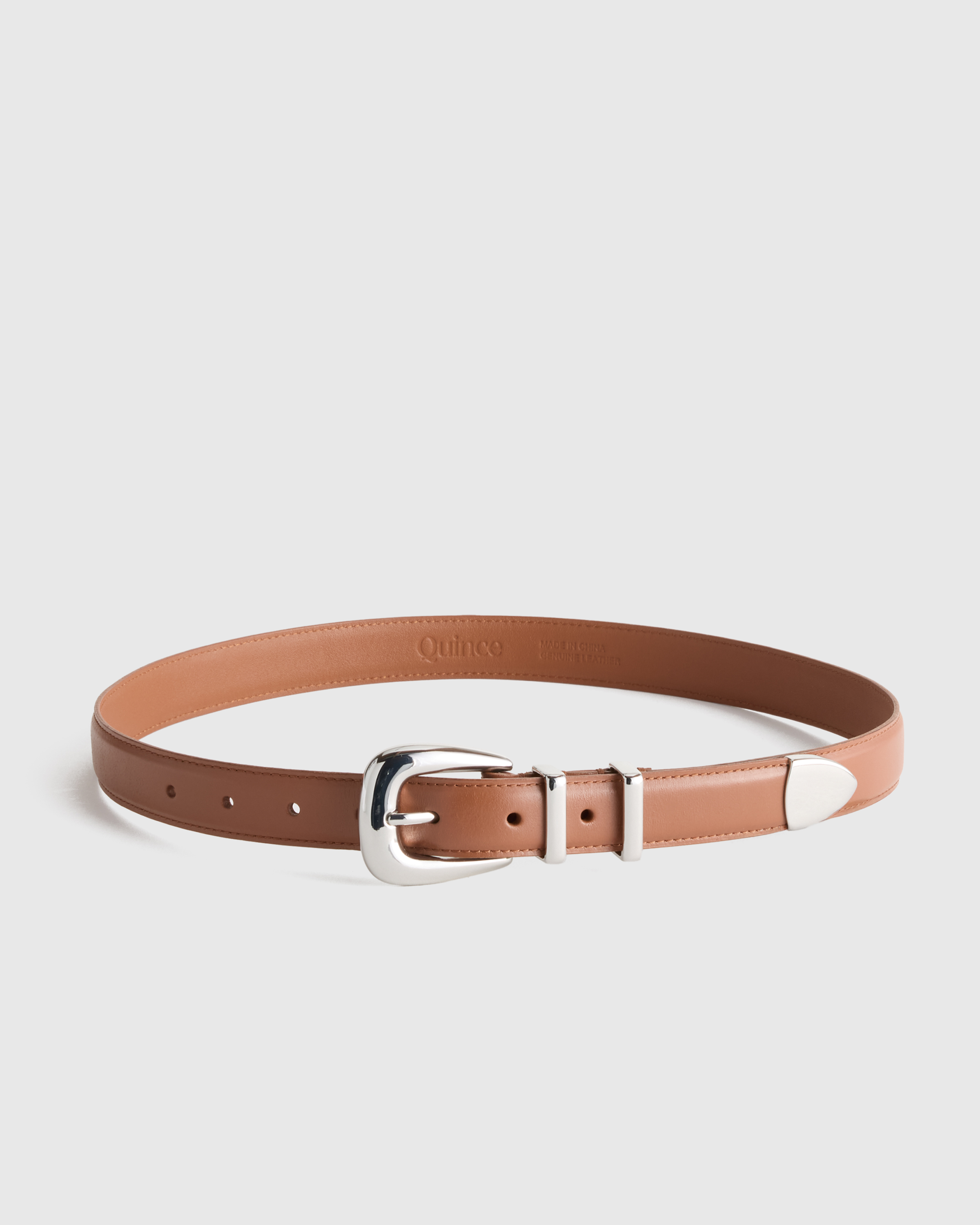 Lola European Leather Western Belt