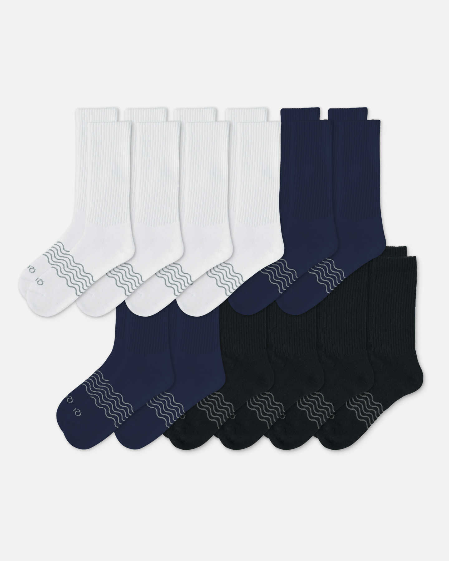 Organic Crew Socks (12-pack) - Multi - 3