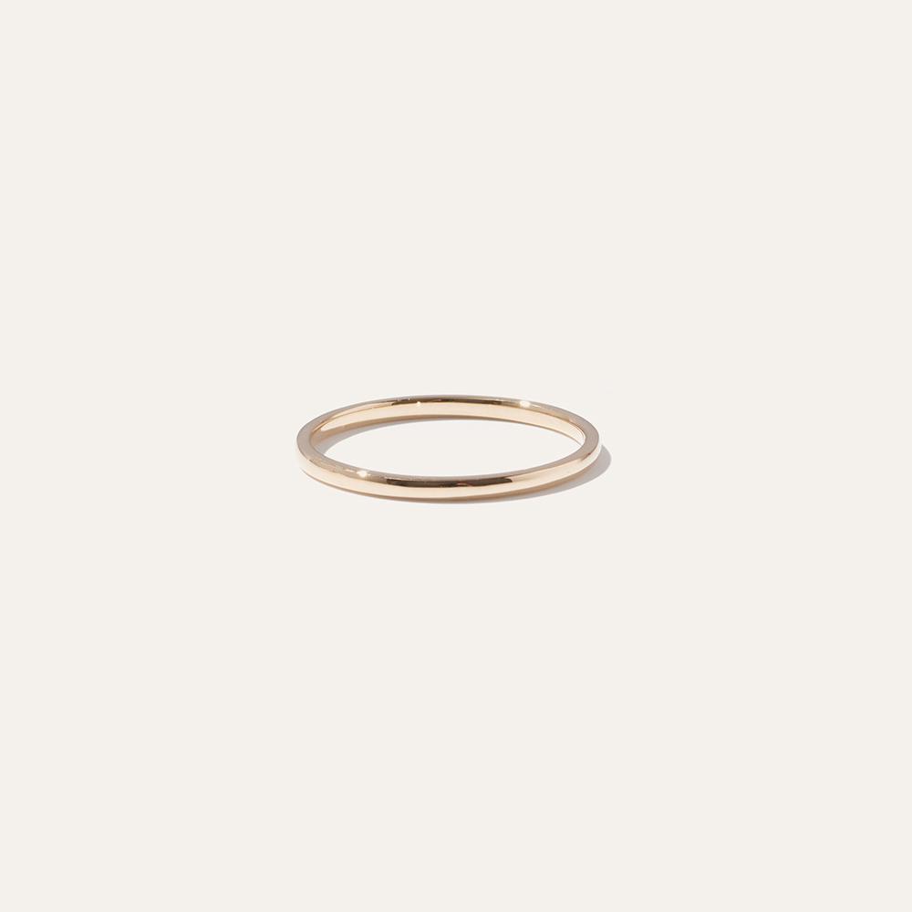 Quince Women's 14k Gold Classic Band Rings In White Gold