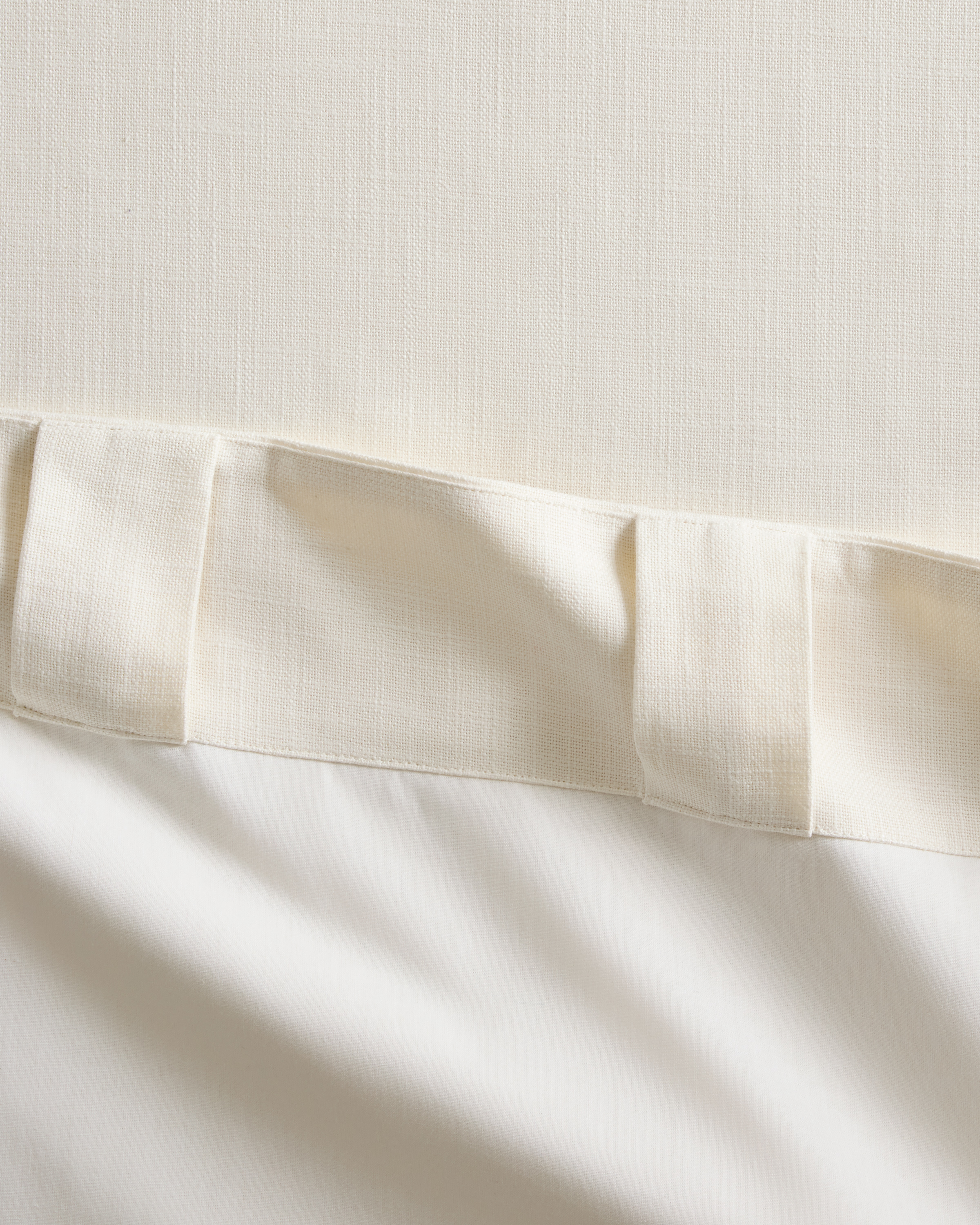 Piped Edge Cotton Curtain - thumbnail 3