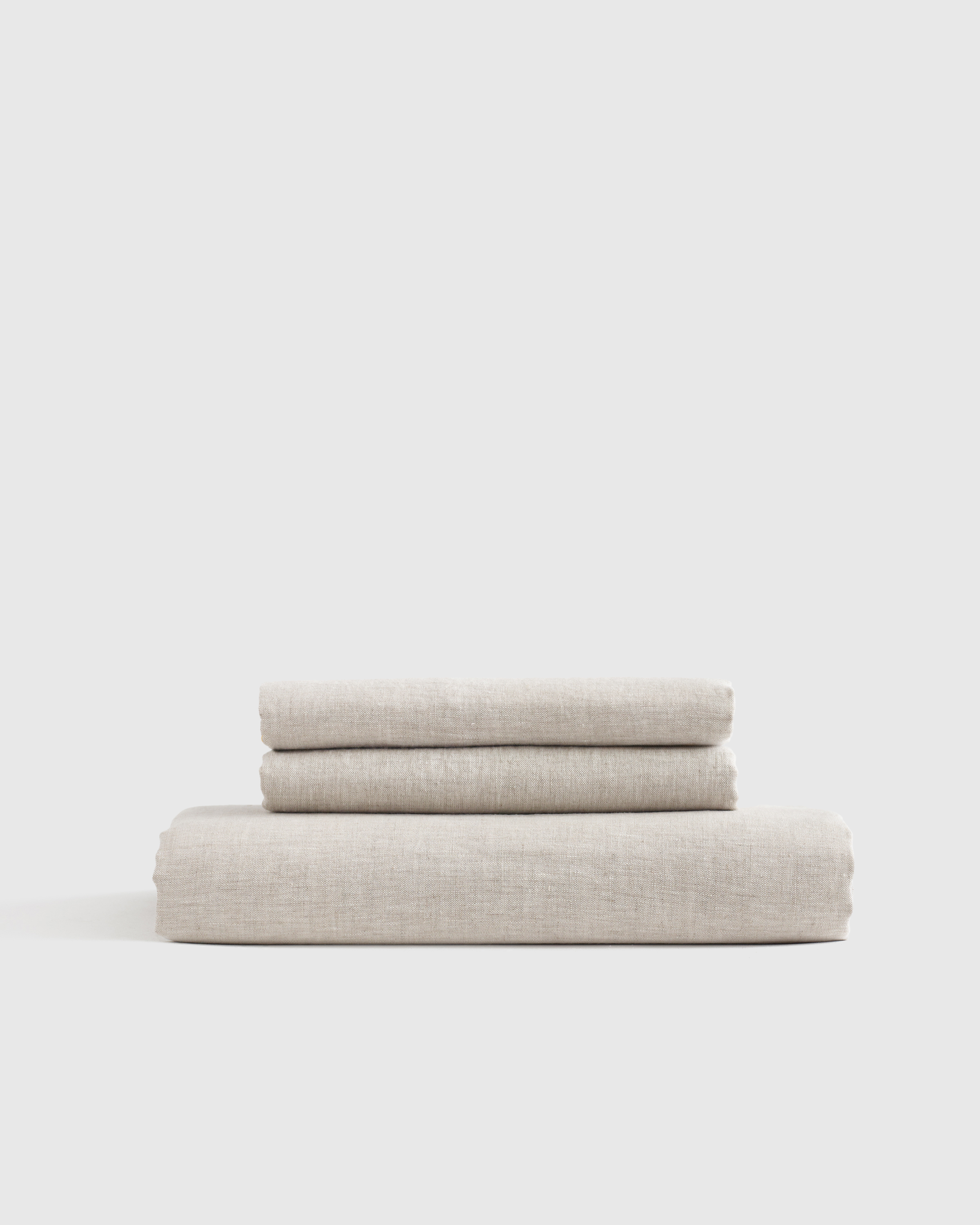 European Linen Chambray Fitted Sheet Set