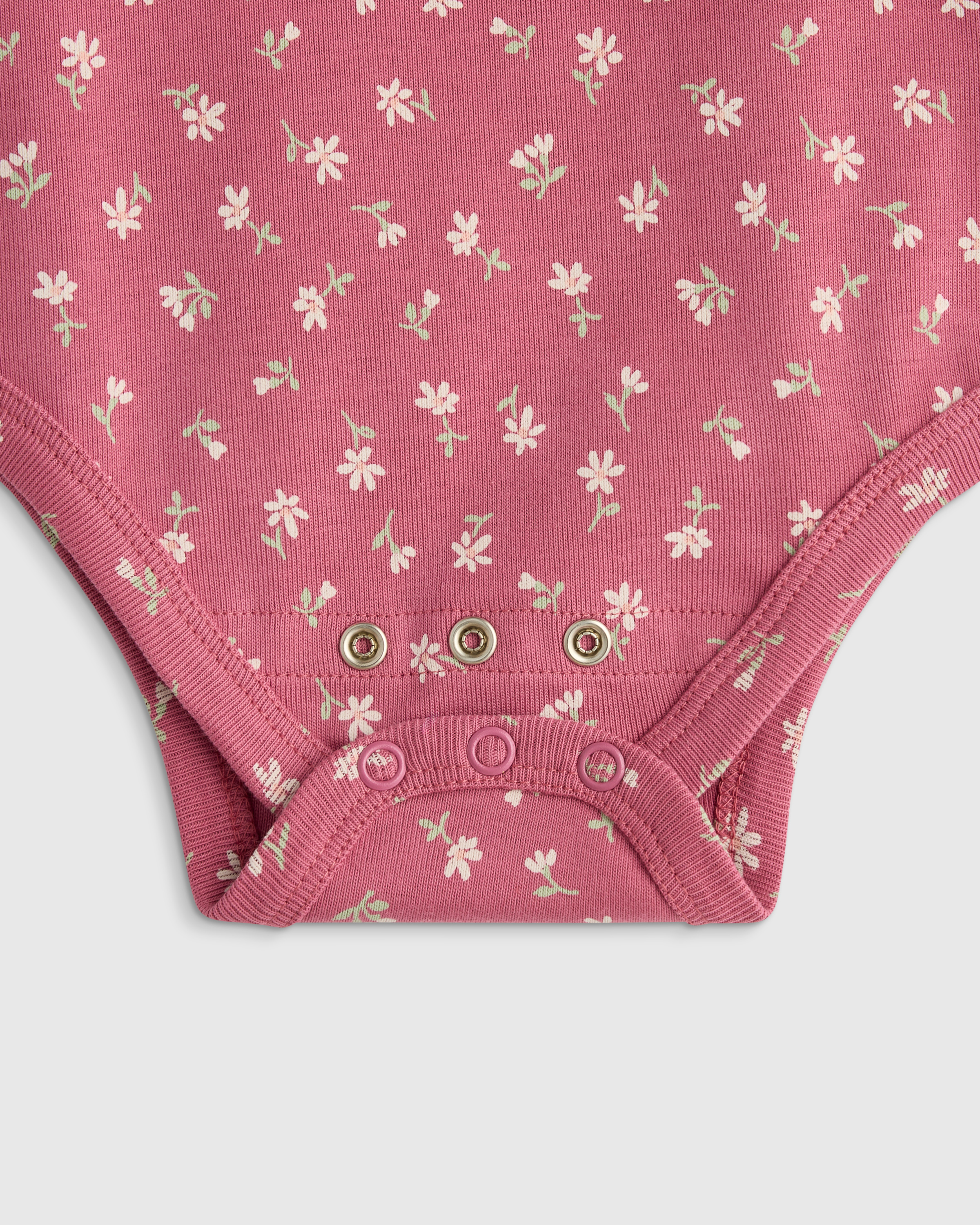 100% Organic Cotton Long Sleeve Bodysuit - Baby - thumbnail 4