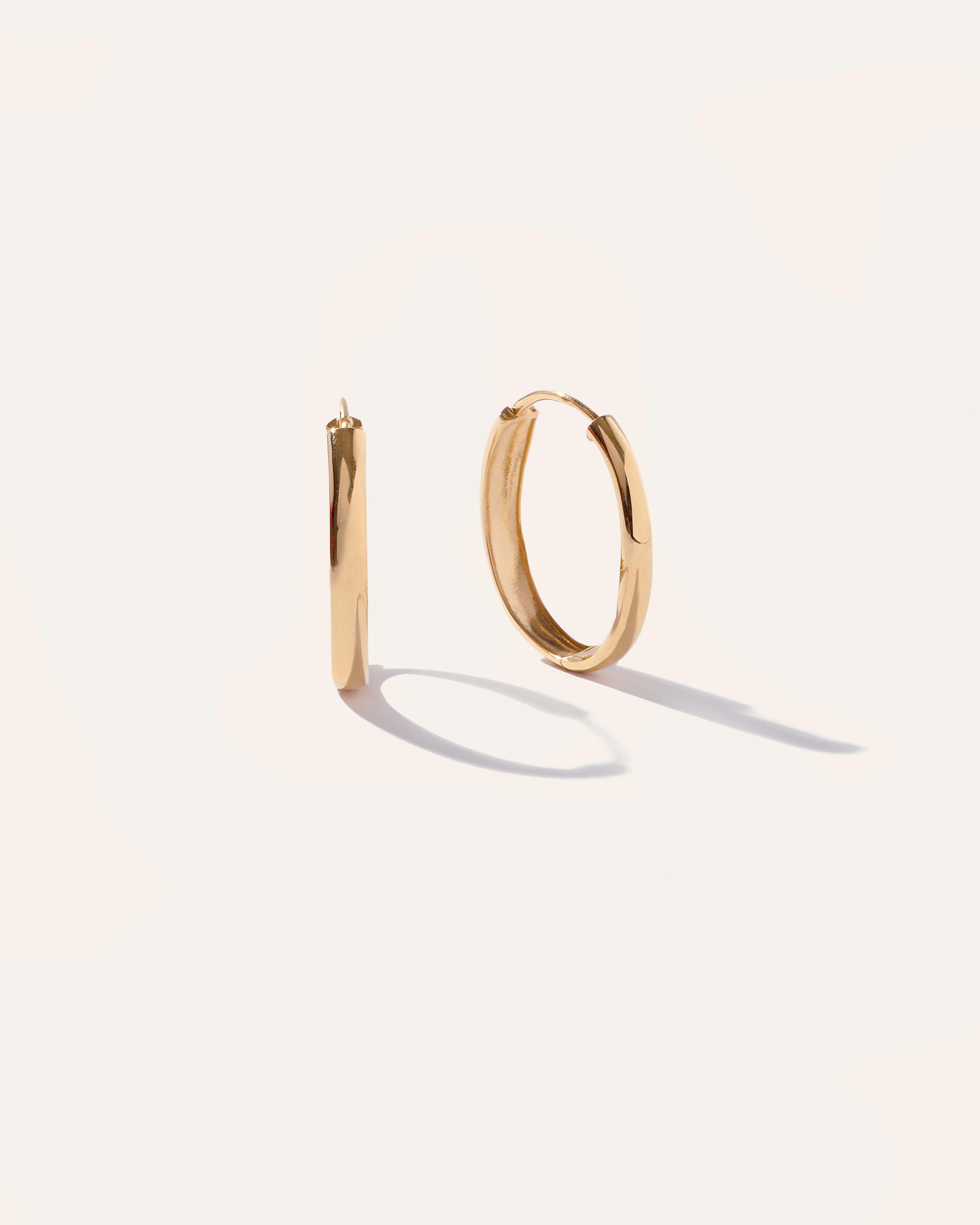 Quince Women's 14k Gold Bold Xlarge Hoop Earrings