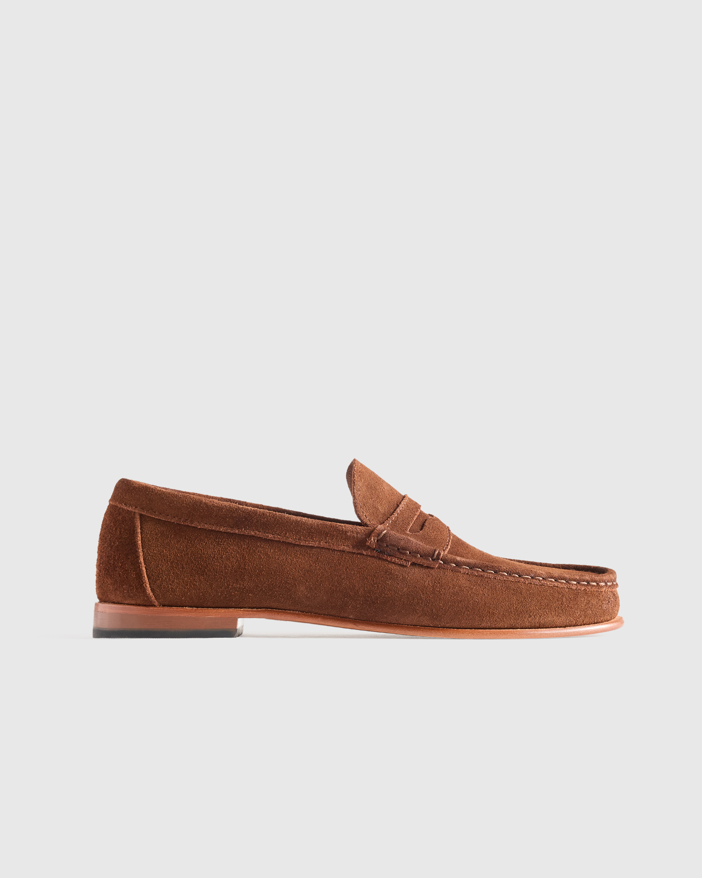 Essential Suede Penny Loafer