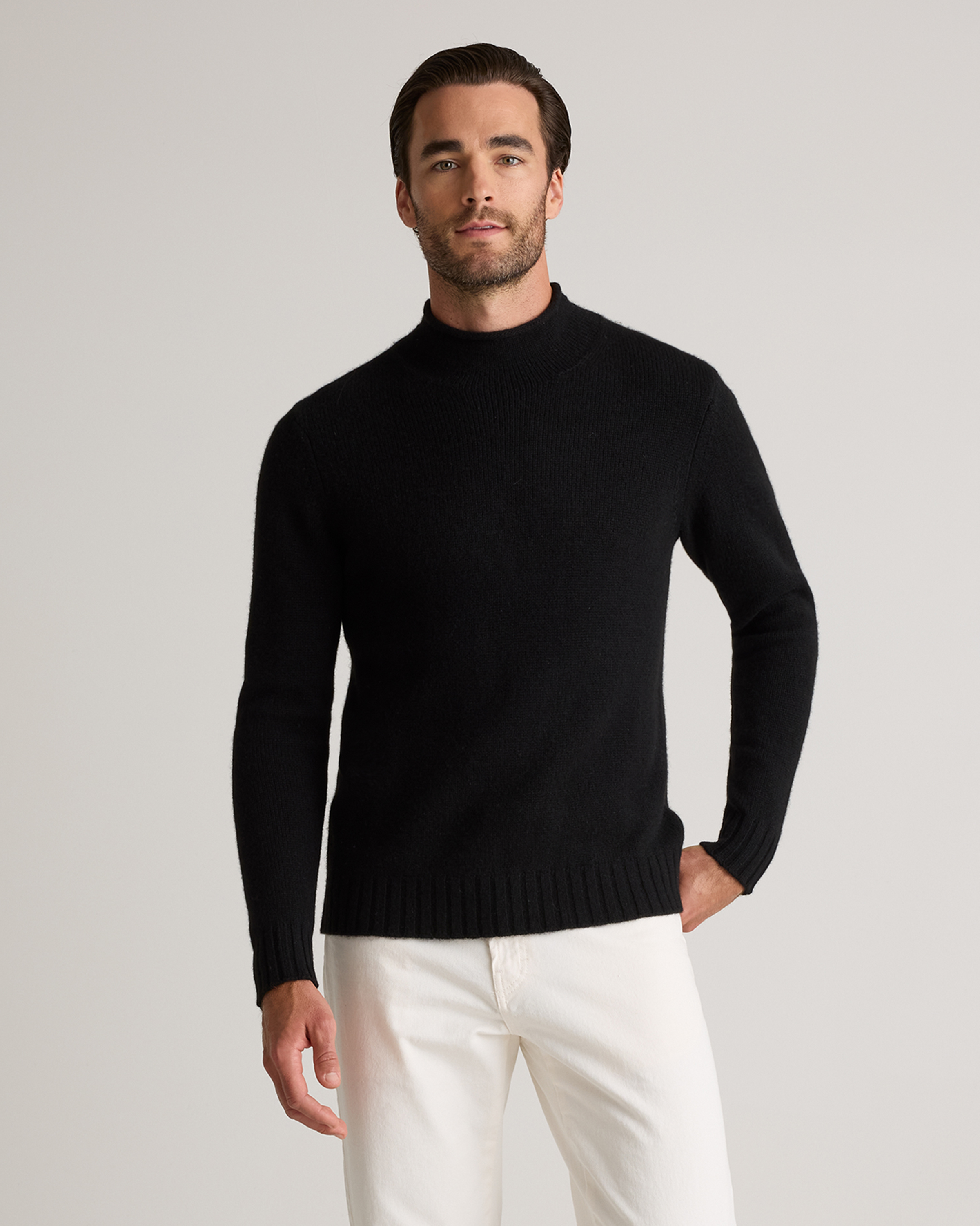 100% Yak Wool Roll Neck Sweater