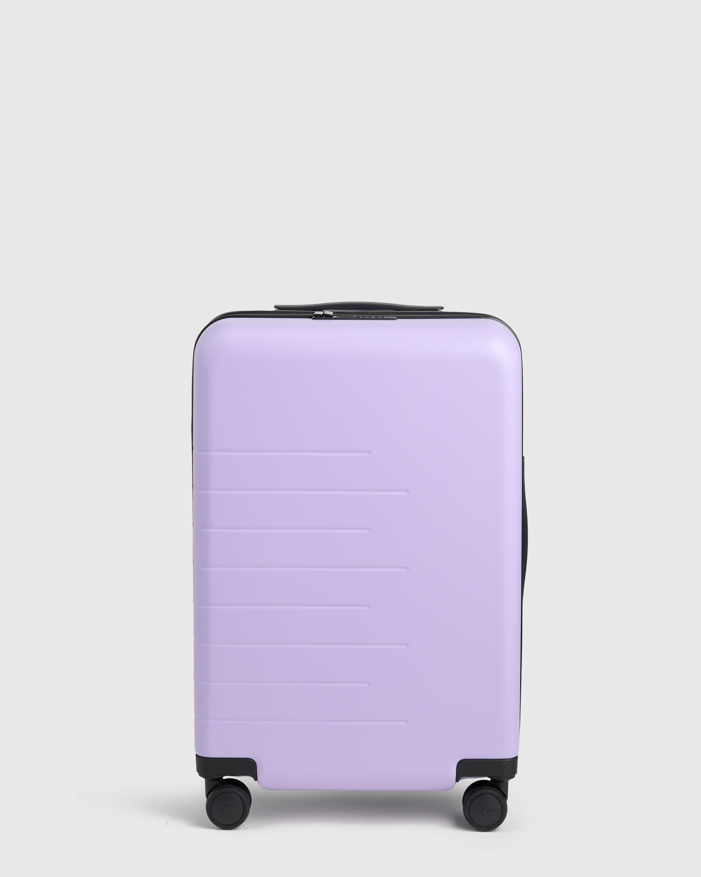 Expandable Carry-On Suitcase-Lavender