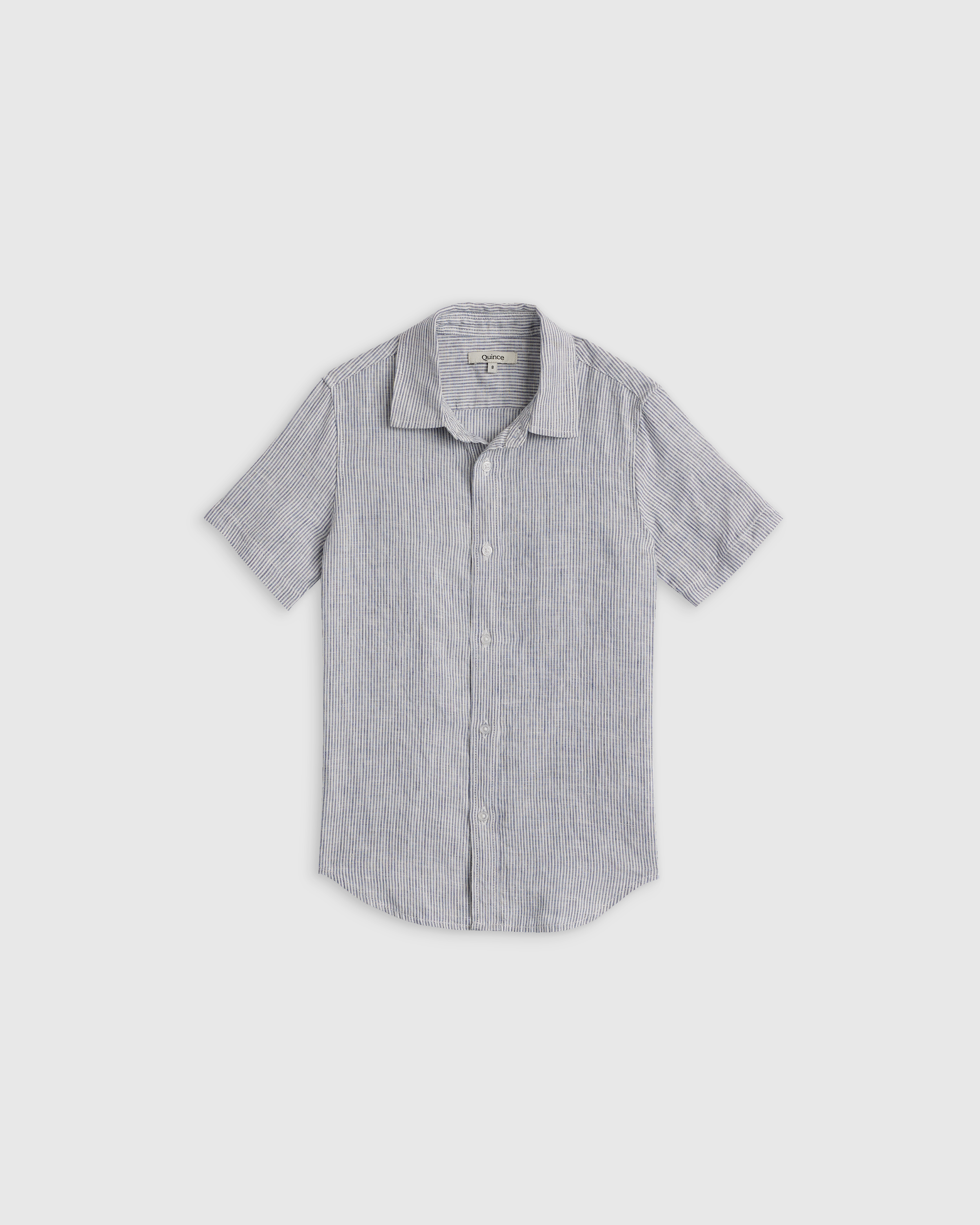 100% European Linen Short Sleeve Shirt