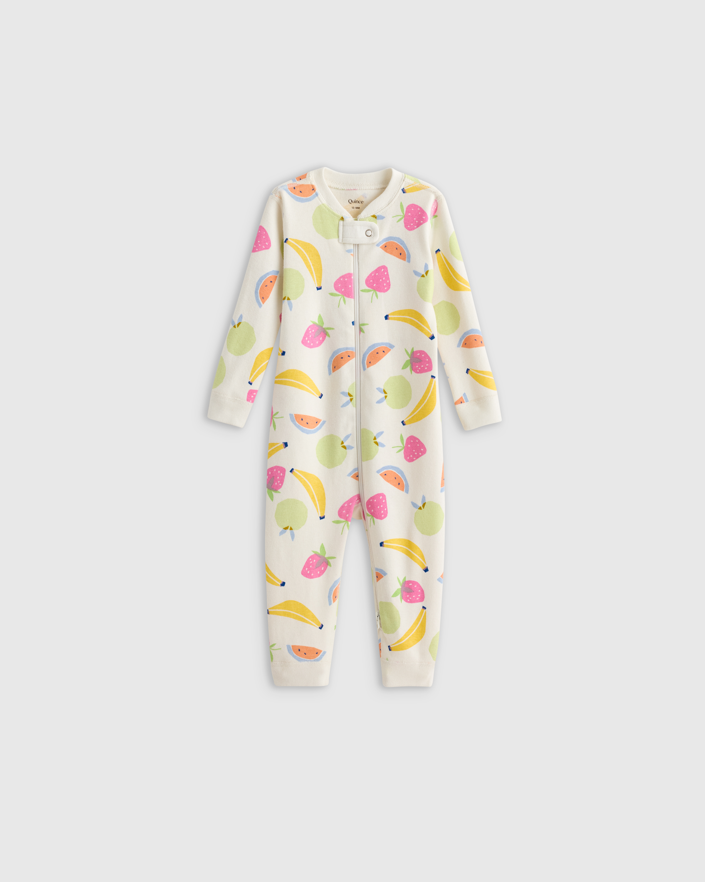 100% Organic Cotton One Piece Pajama