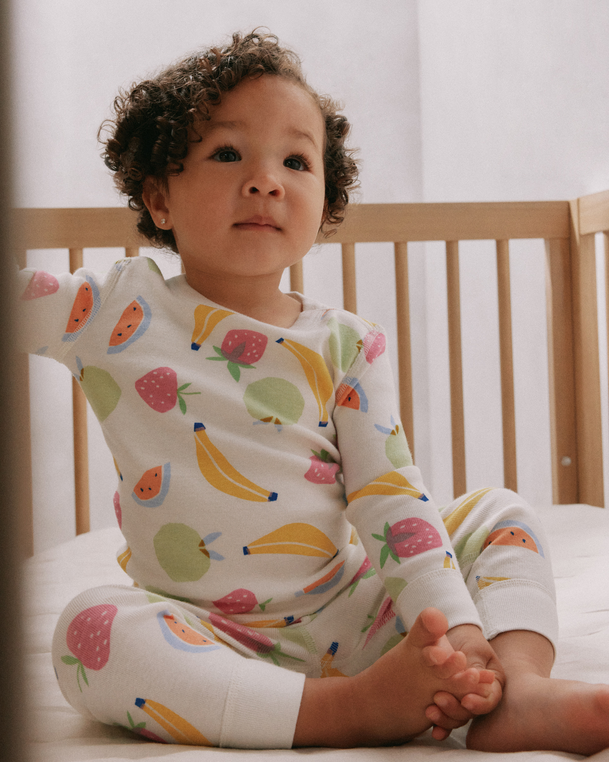 100% Organic Cotton Long Sleeve and Pant Pajama Set - thumbnail 8