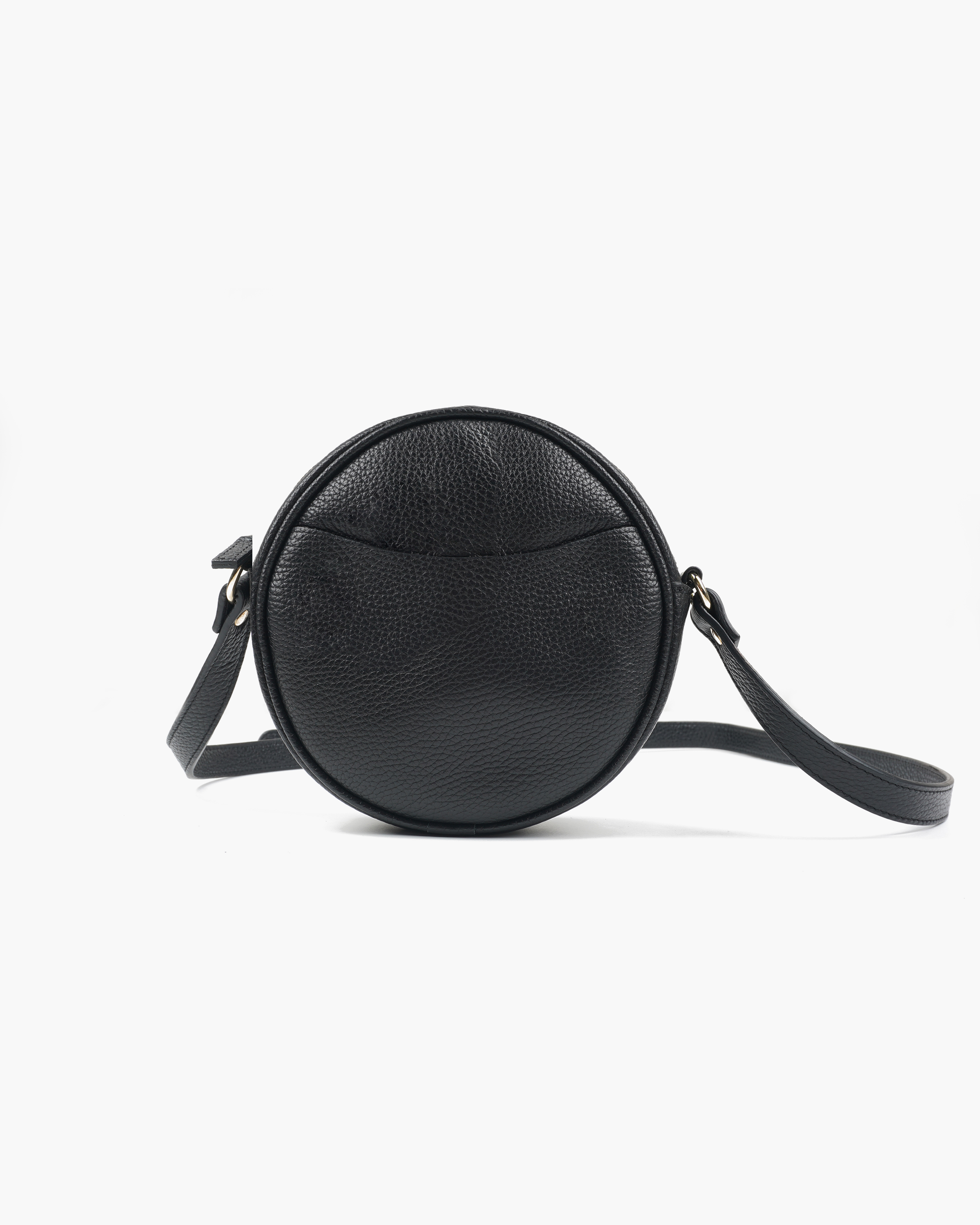 round bag black