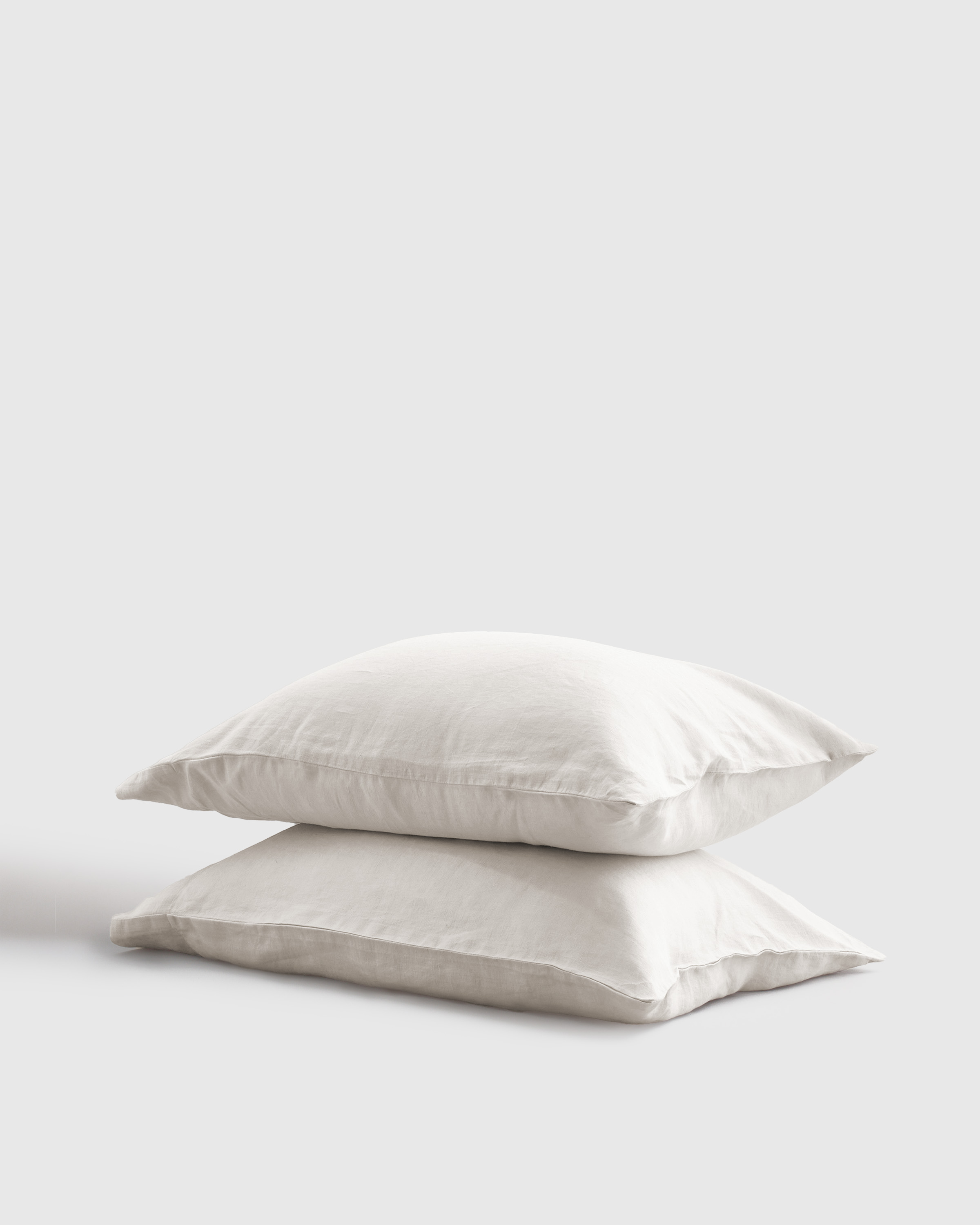Quince European Linen Pillowcase Set In Sand