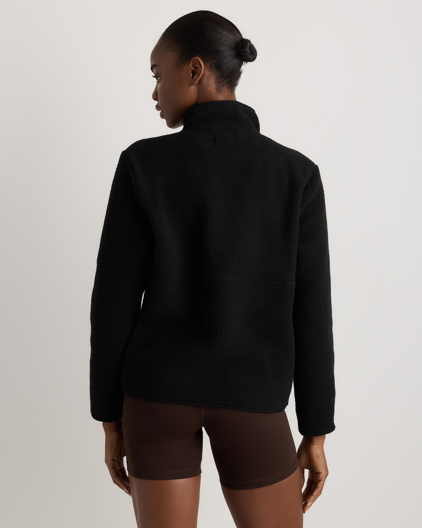 Sherpa Half-Zip Jacket