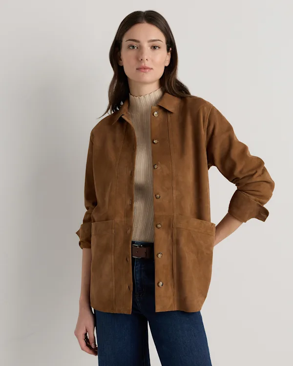 100% Suede Chore Jacket