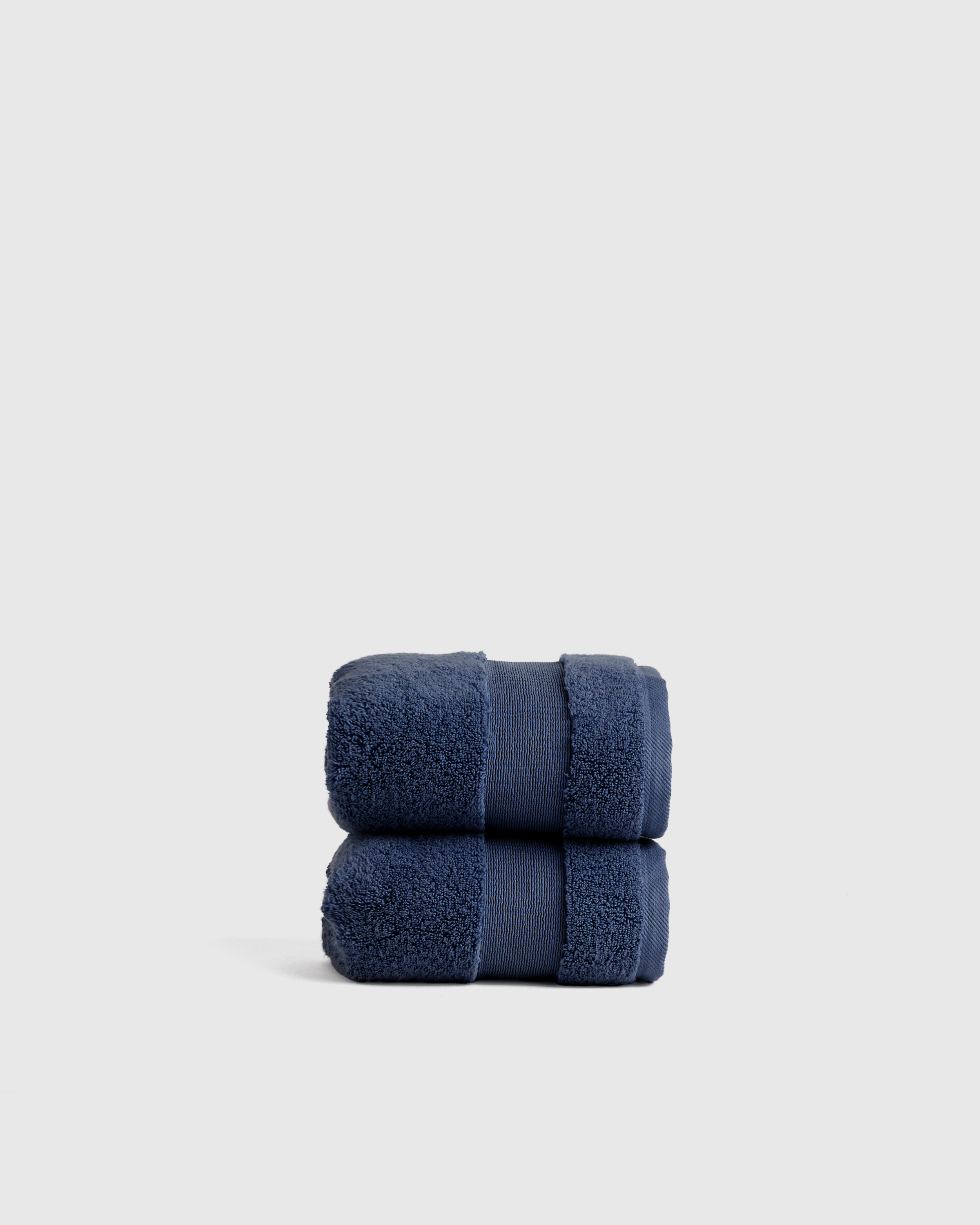 Quince Classic Hand Towel In Navy