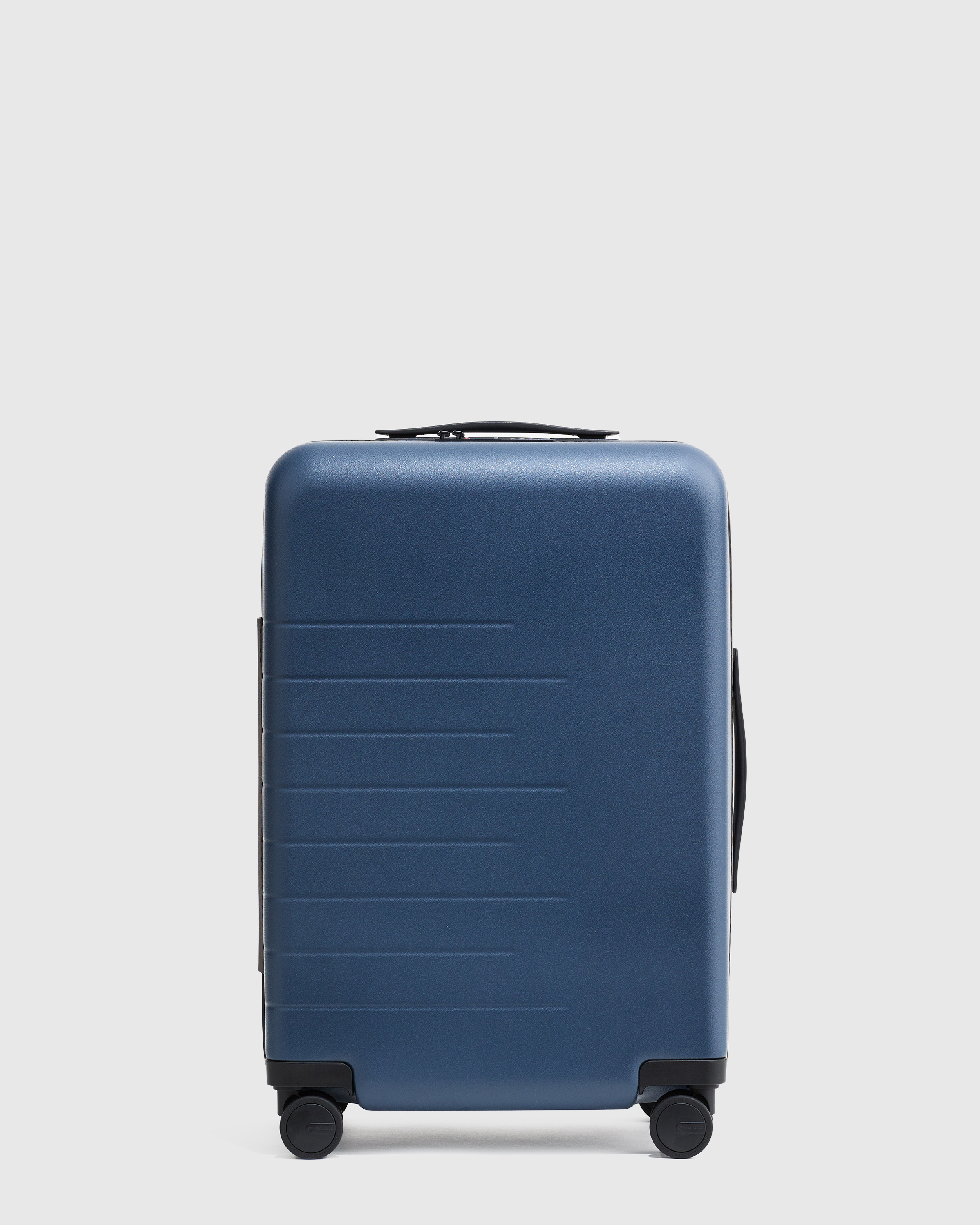 Quince Expandable Carry-on Hard Shell Suitcase 21" In Blue