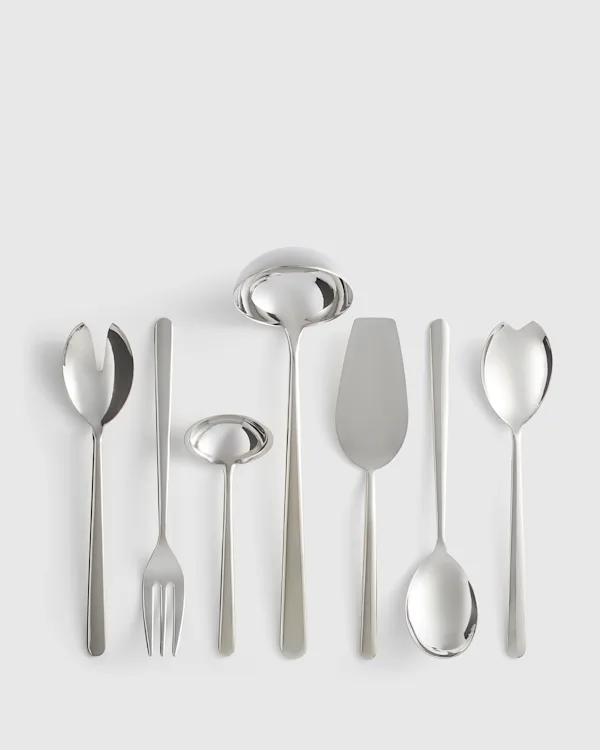 Linea 7-Pc Serving Utensil Set by Mepra